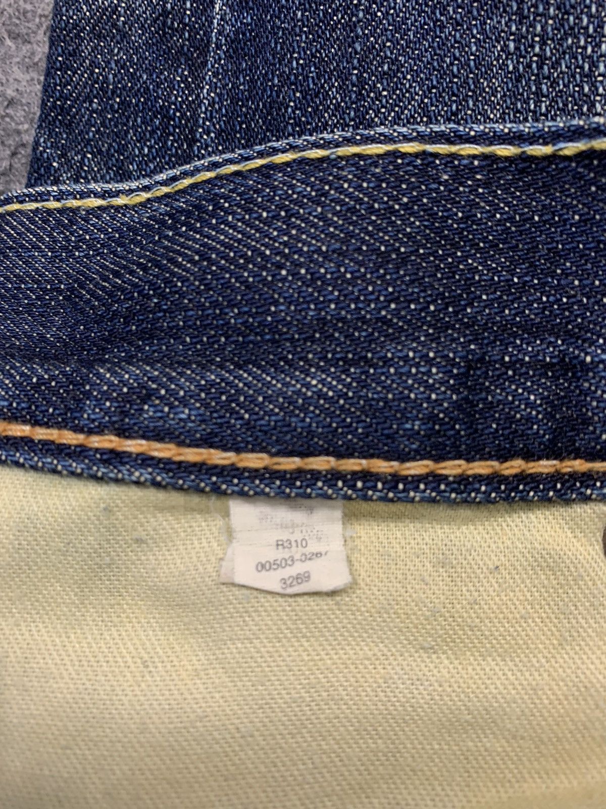 Other Levi’s Strauss Lot 503 Selvedge Indigo Distressed Denim Size US 30 / EU 46 - 18 Thumbnail