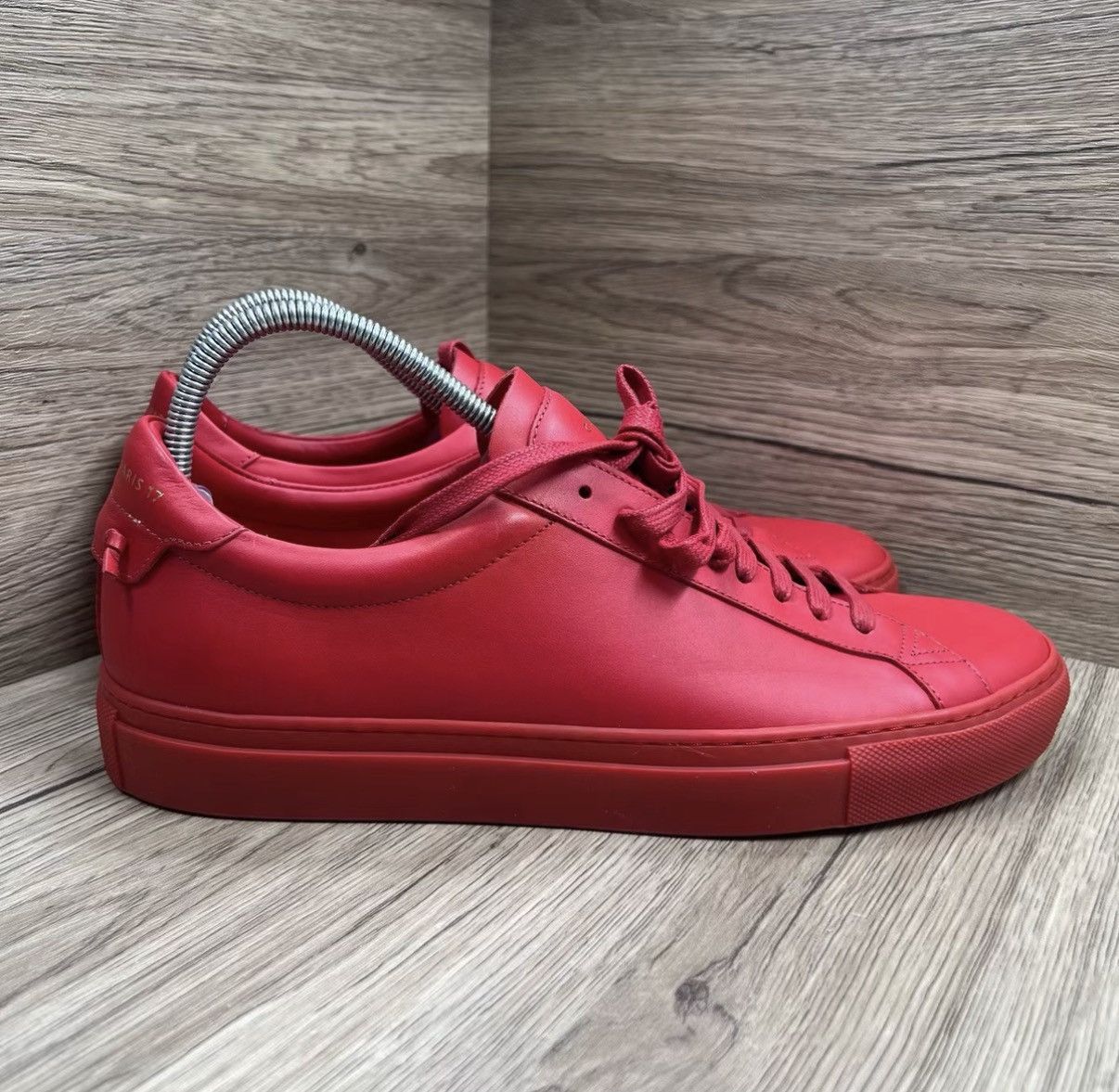 Givenchy Givenchy red sneakers J41 Size US 8 / EU 41 - 3 Thumbnail