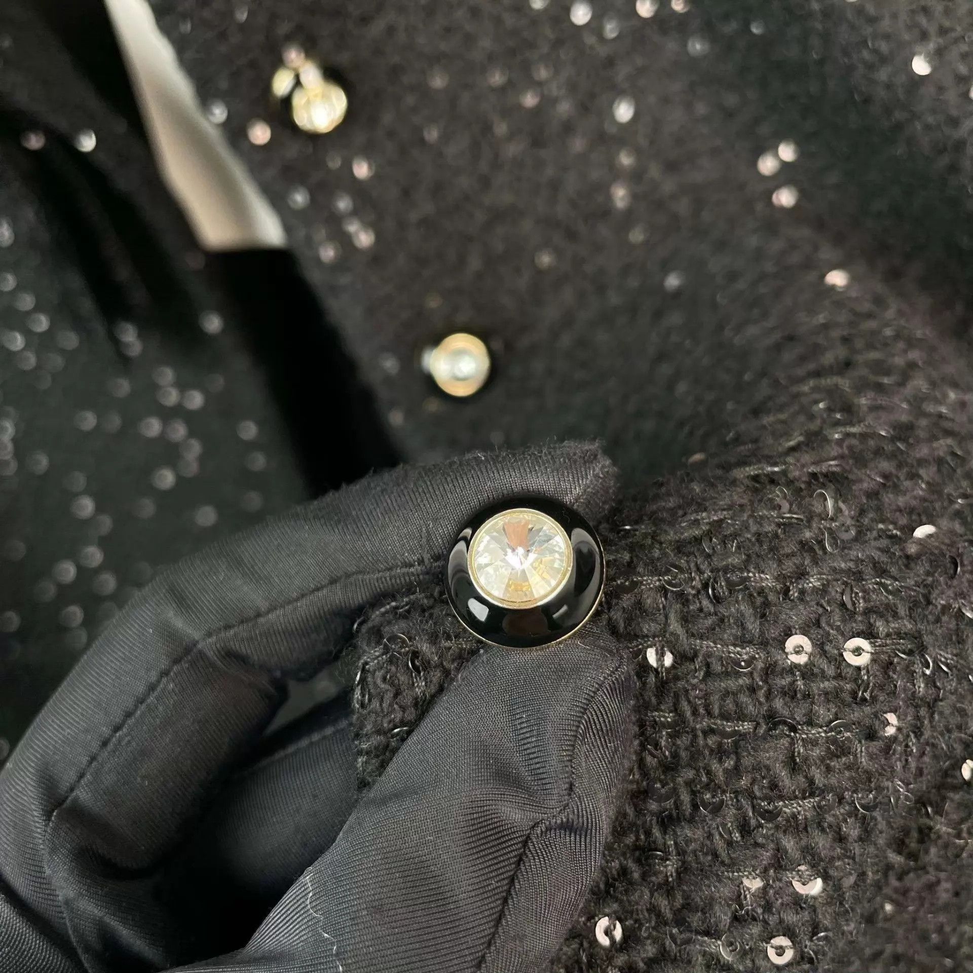 Miu Miu MIU MIU women's black 95 new sequin jacket size 36 Size XS / US 0-2 / IT 36-38 - 6 Thumbnail
