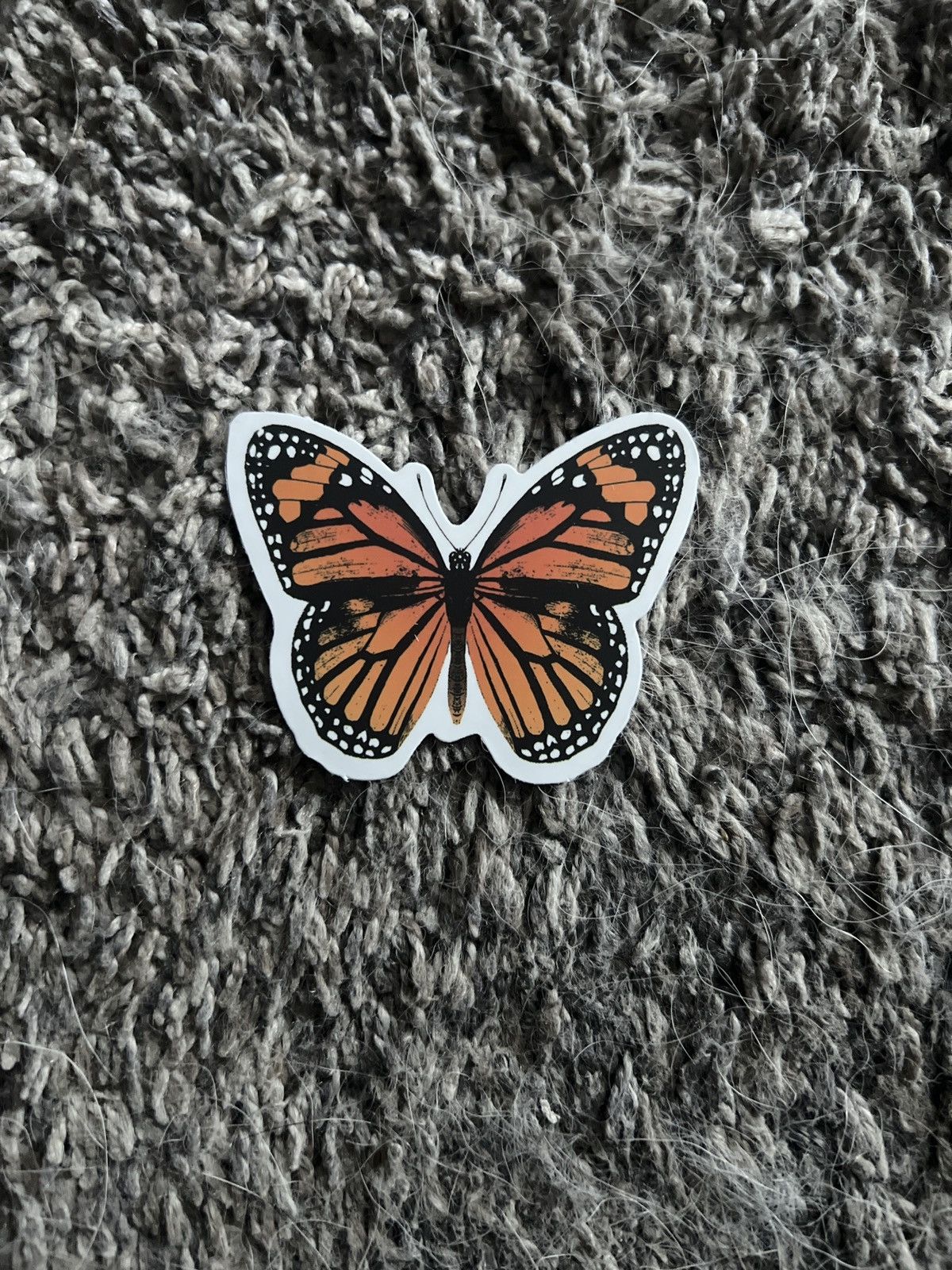 Hypebeast × Vintage Monarch Butterfly Sticker Size ONE SIZE - 1 Thumbnail