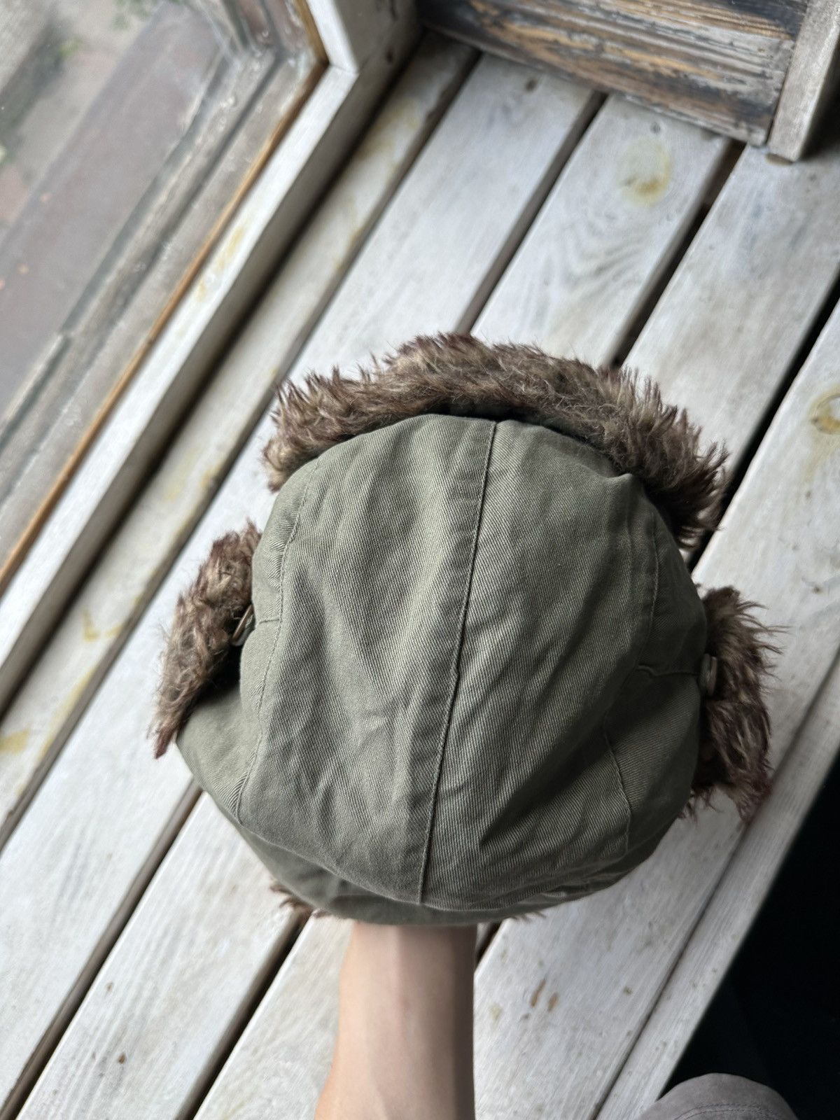 Vintage 🚨Y2K HYPE FUZZY MOHAIRE AVIATOR USHANKA HAT bubble Size ONE SIZE - 5 Thumbnail