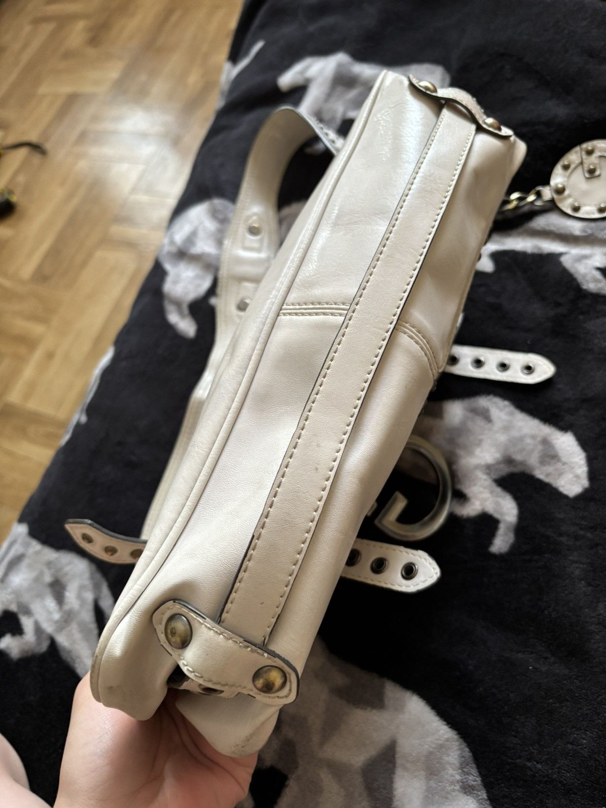 Guess × Vintage shoulder bag vintage real leather guess avant garde Size ONE SIZE - 10 Thumbnail