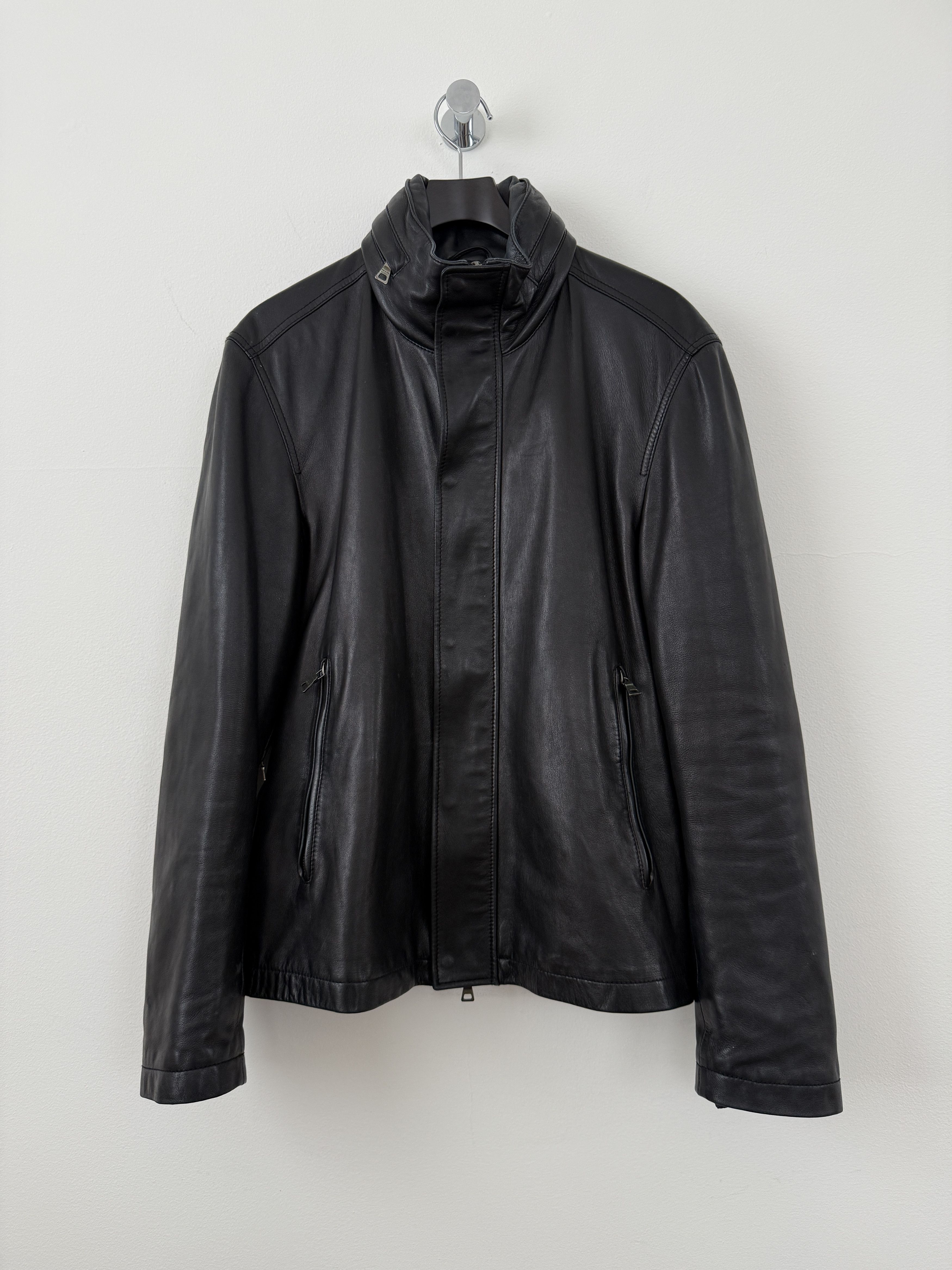 2000s Leather Moto Jacket