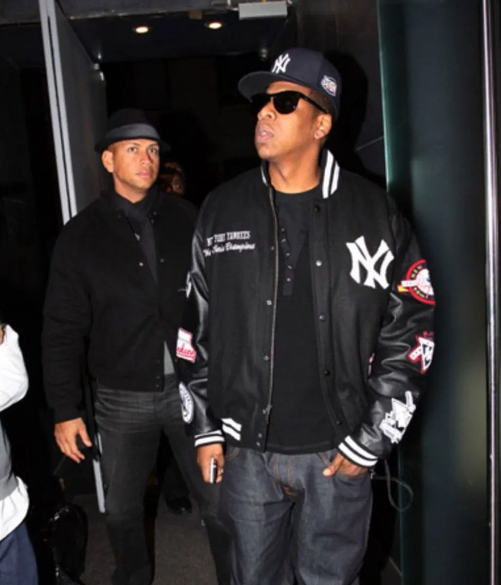 G-III Archive New York Yankees Jay Z Varsity Bomber XL Jacket Size US XL / EU 56 / 4 - 1 Thumbnail