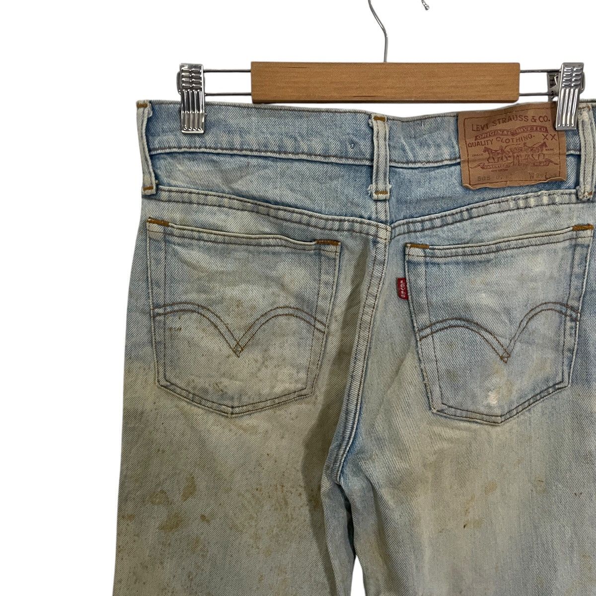 Levi's Vintage Levis Distressed Denim Size US 28 / EU 44 - 9 Thumbnail