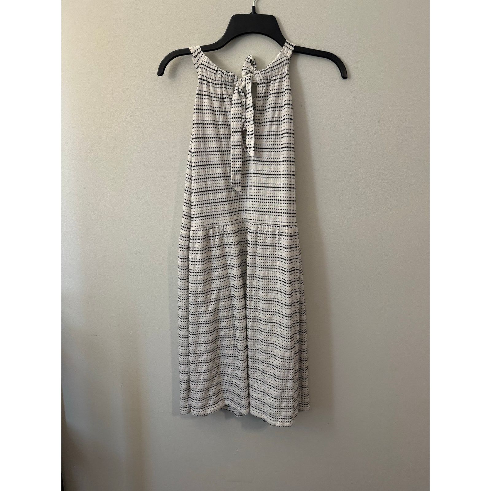 Loft LOFT NWT White/Black/Gold Dot Stripe Knit Dress Medium, $70 Size M / US 6-8 / IT 42-44 - 7 Thumbnail