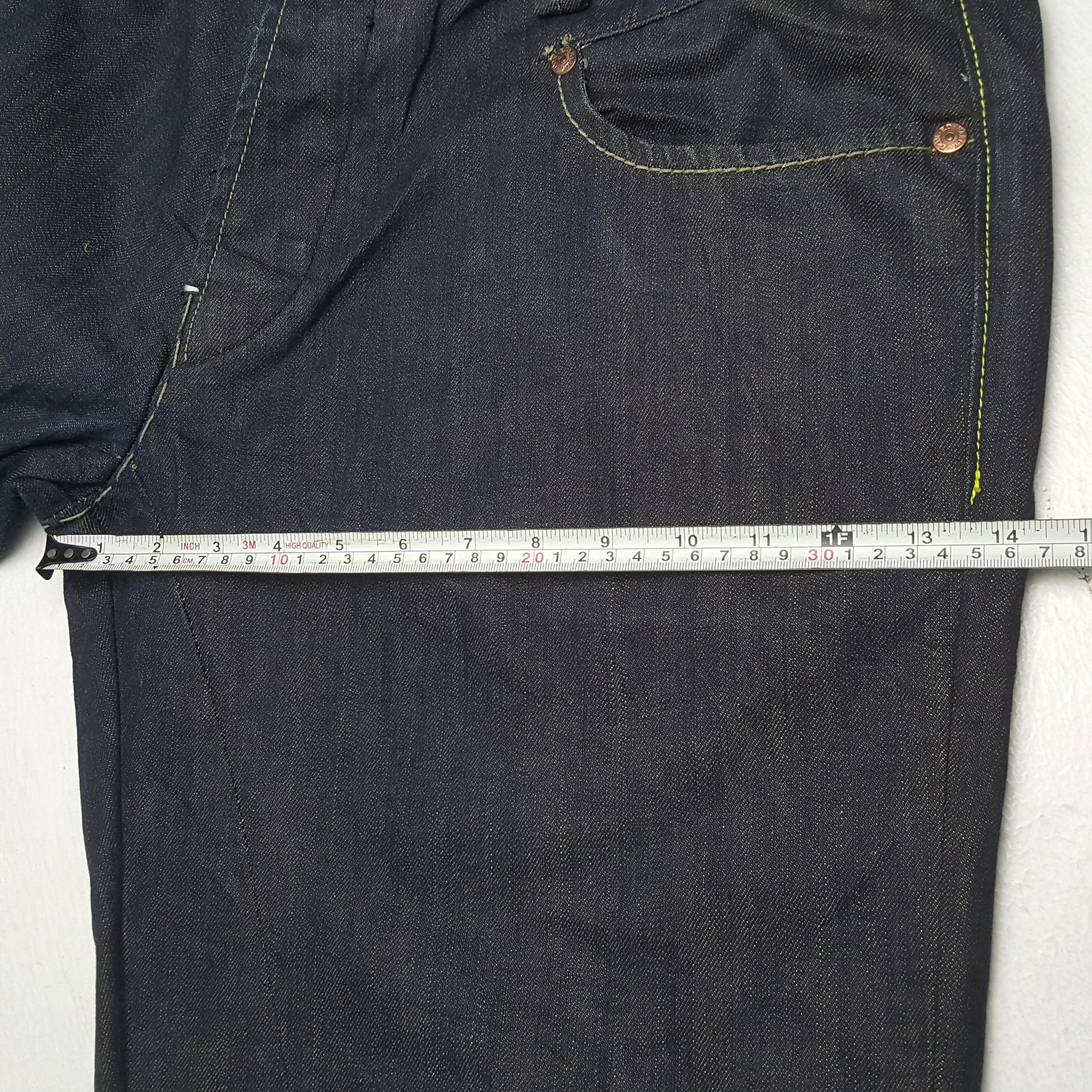 Christian Audigier × Ed Hardy × Vintage ED HARDY Fashion Designer Brand Snake Design Jeans Size US 38 / EU 54 - 9 Thumbnail