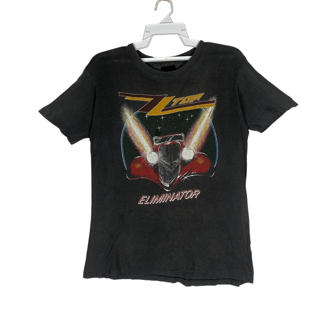 Band Tees Rare!!! Vintage 1983 ZZ Top Eliminator Tour Band T-shirt Size US L / EU 52-54 / 3 - 1 Thumbnail