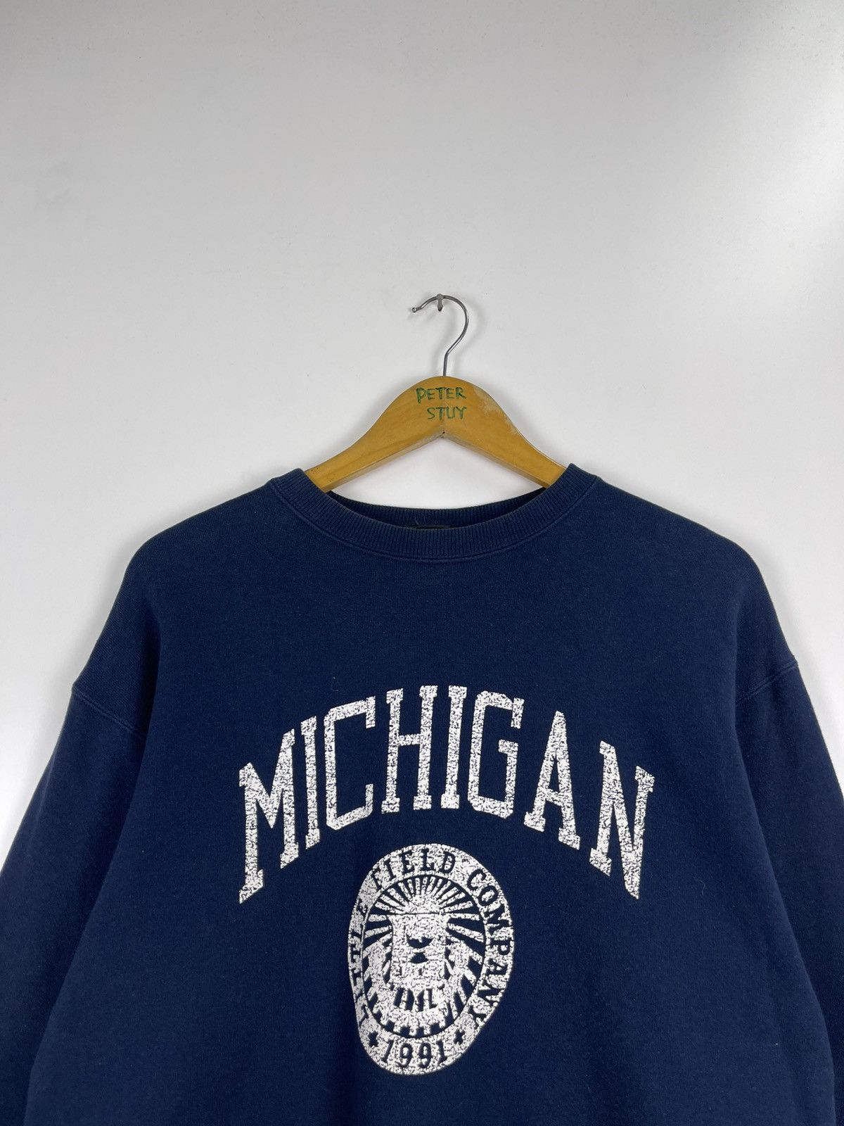 Vintage Vintage Michigan Sweatshirt Size US L / EU 52-54 / 3 - 6 Thumbnail