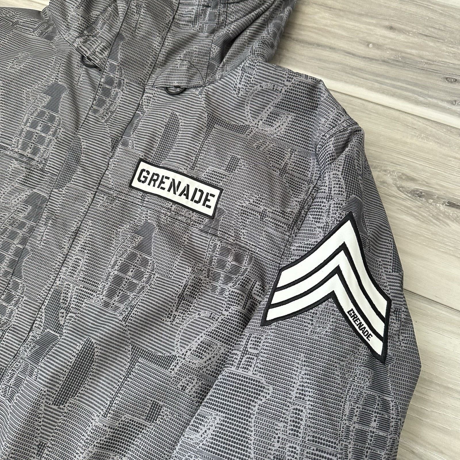 Grenade Grenade Fatigue Project Snowboarding Jacket Men's Large Gray Size US L / EU 52-54 / 3 - 2 Thumbnail