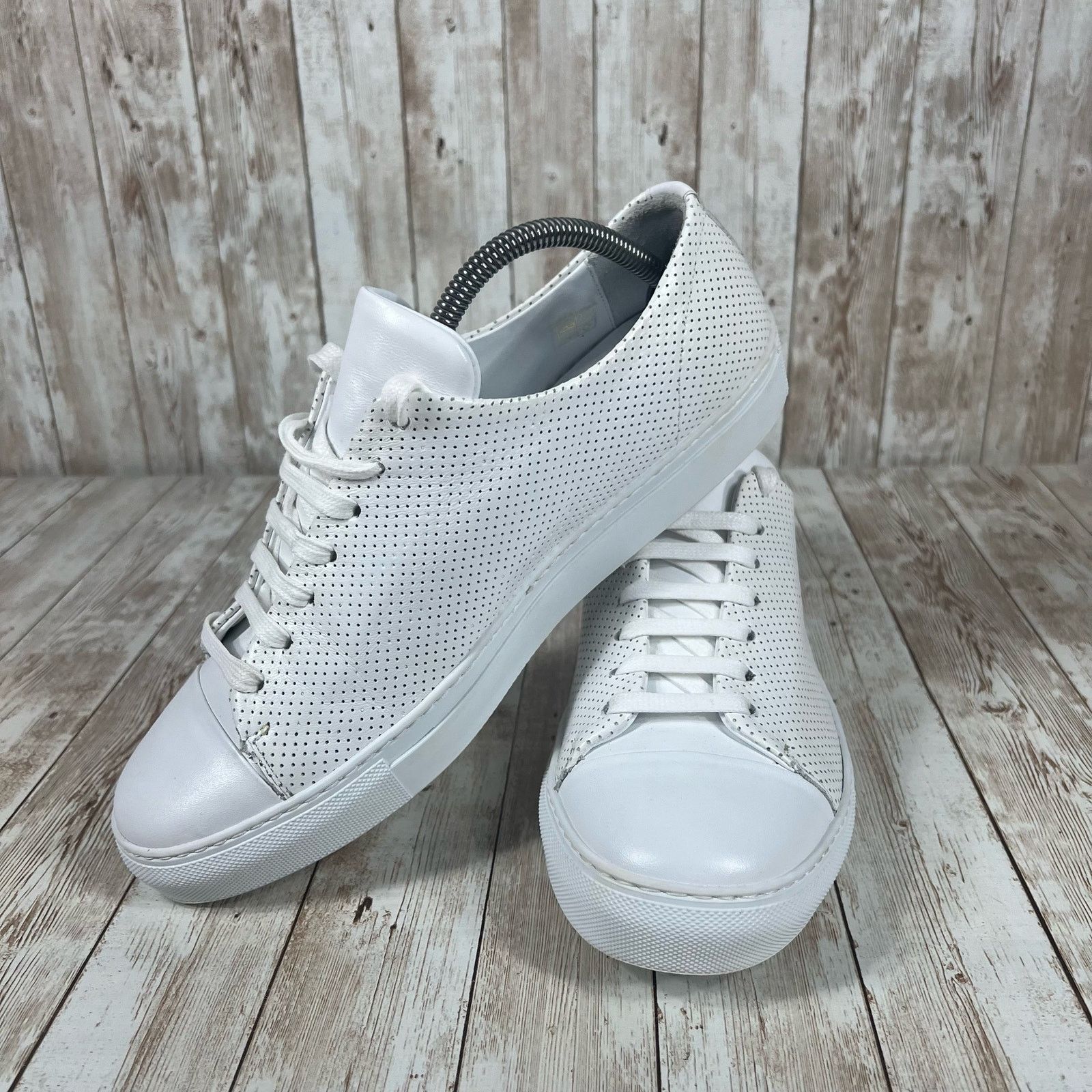 Oliver Cabell Oliver cabell White Low perforated Mens 9 Size US 9 / EU 42 - 5 Thumbnail