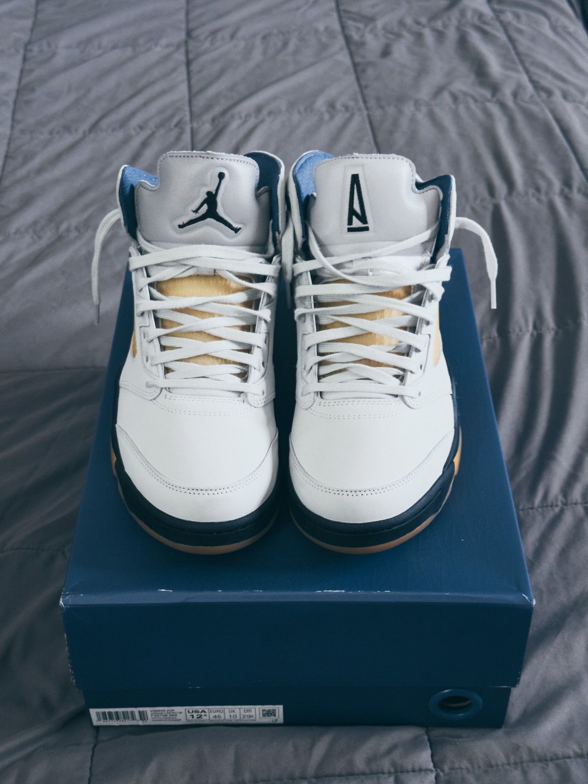 image of Jordan 5 A Ma Maniere (Dawn) Shoes in Grey, Men's (Size 11)
