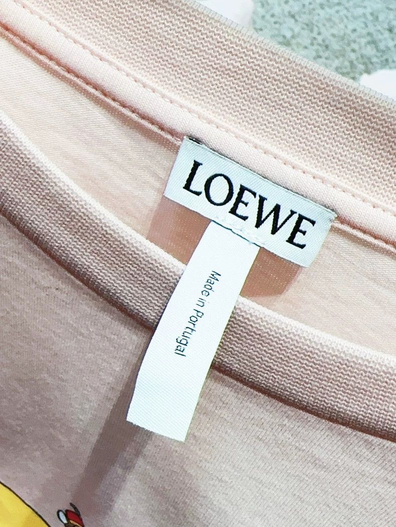 Loewe LOEWE Pink S size round neck short sleeve baby elephant pa Size S / US 4 / IT 40 - 5 Thumbnail