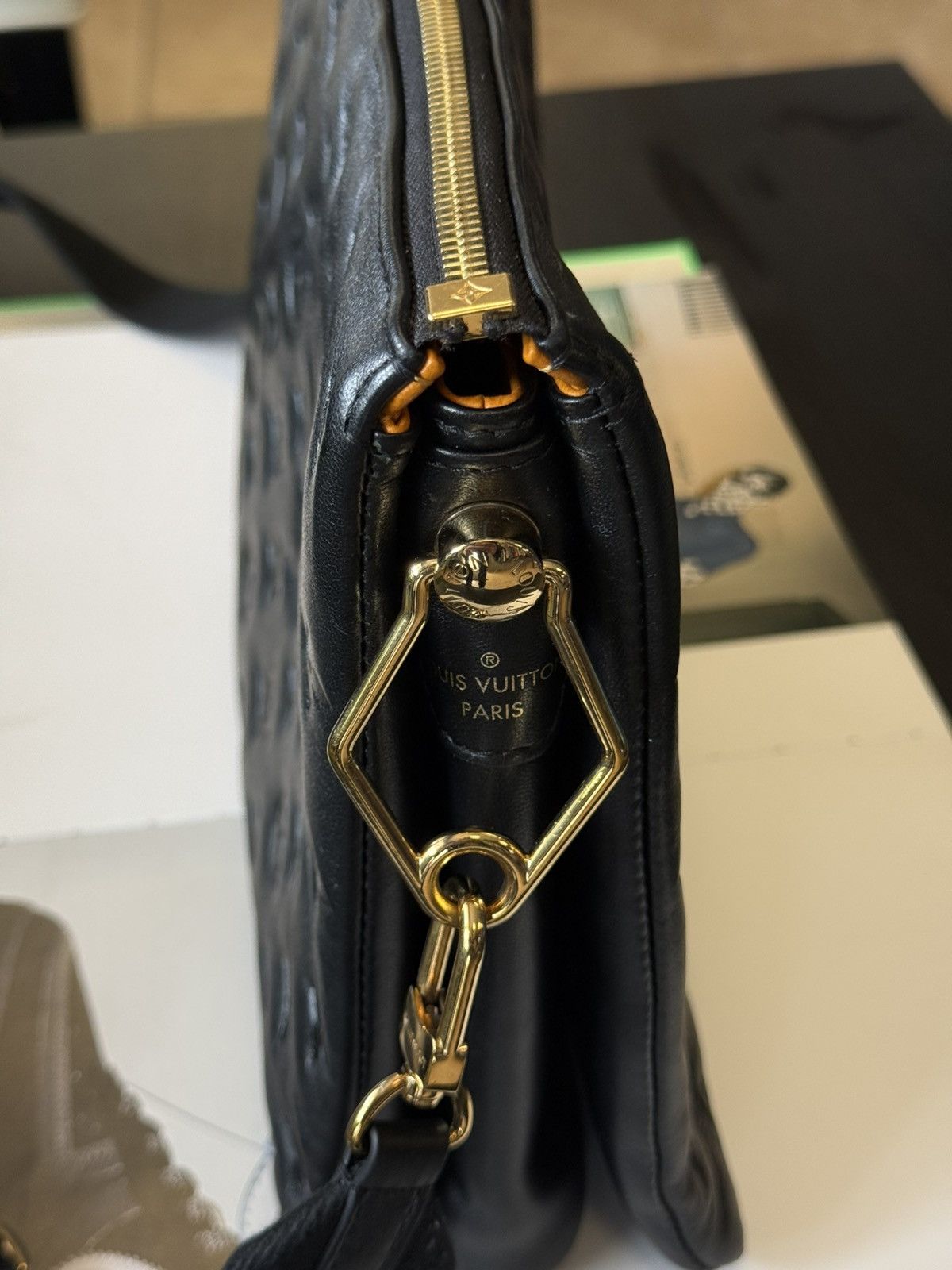 Louis Vuitton Louis Vuitton Coussin MM Purse Black Monogram $5500 Retail Size ONE SIZE - 11 Thumbnail