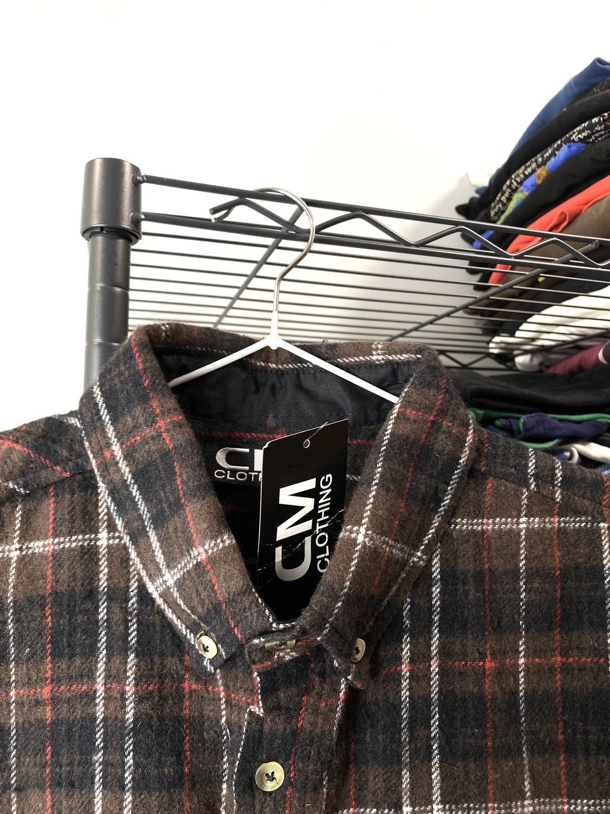 Rap Tees Design Travis Scott Brown Flannel Plaid Shirt Checkered Hype Size US S / EU 44-46 / 1 - 5 Thumbnail