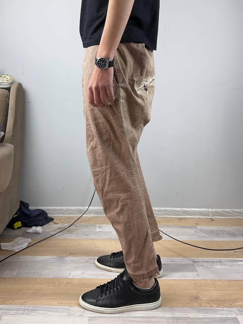Marc Point Venezia Marc Point Venezia Avant Garde Asymetrical Pants Size US 40 / EU 56 - 3 Thumbnail