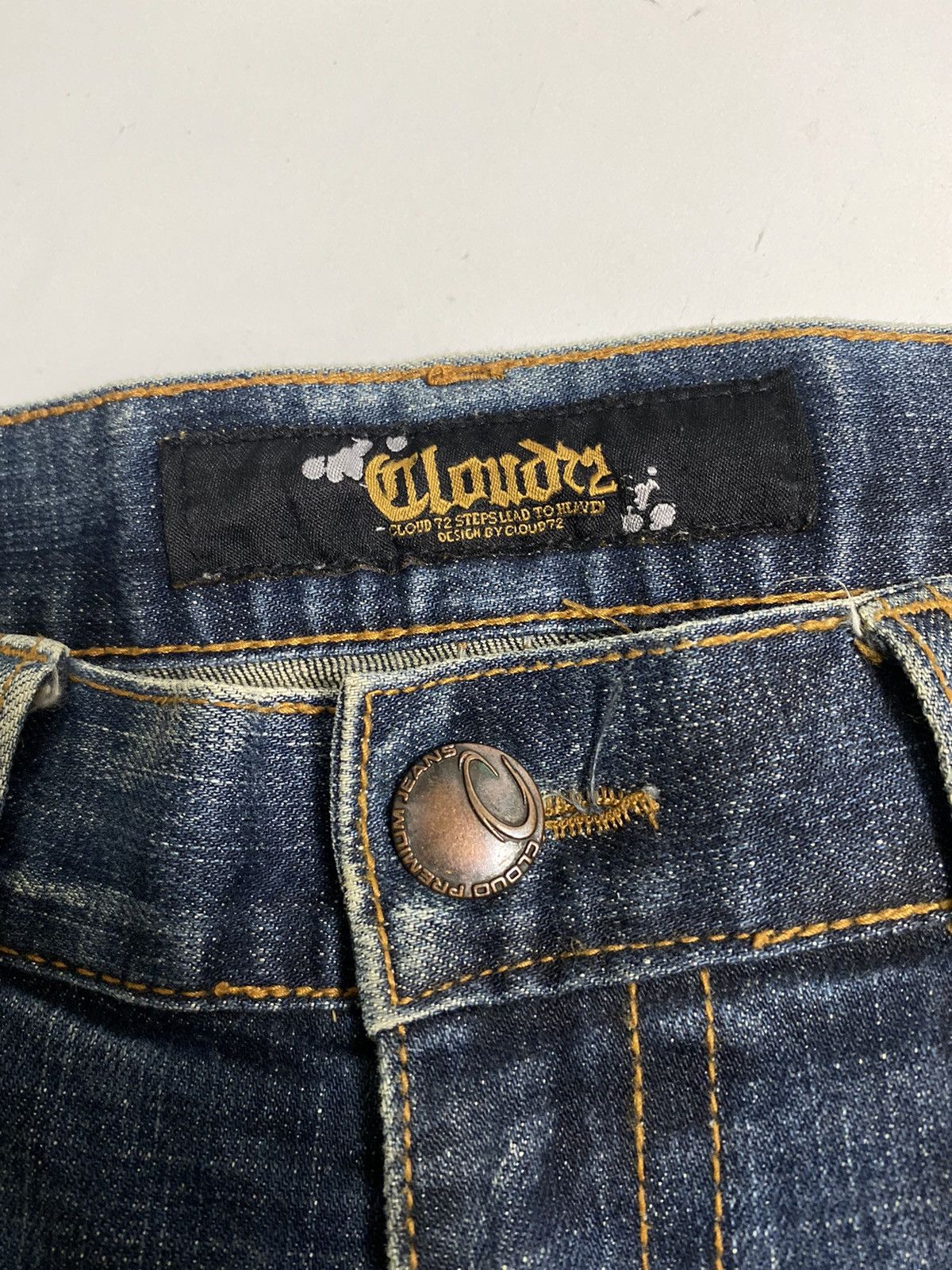 Japanese Brand Lace up flare clouds72 jeans ifsixwasnine lgb style Size US 32 / EU 48 - 9 Thumbnail