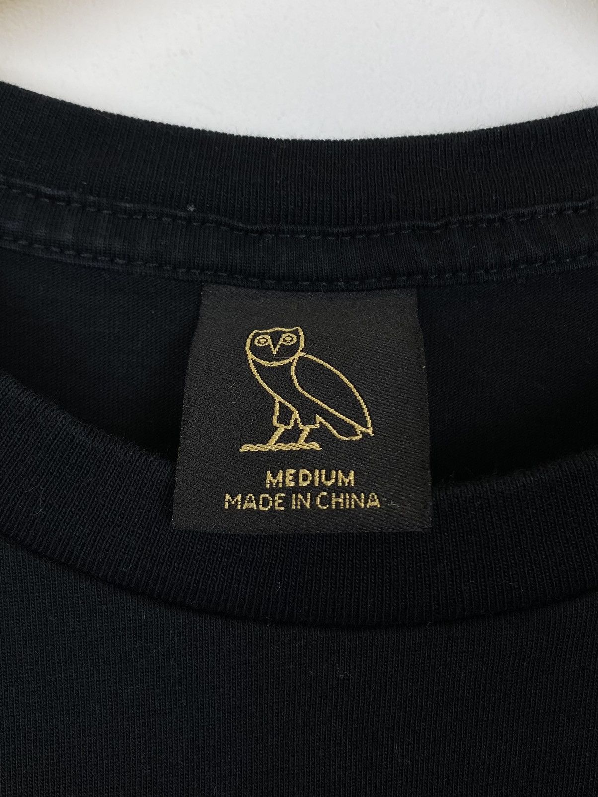 Drake Drake x Octobers Very Own OVO Big Logo T-shirt Drill Black Size US M / EU 48-50 / 2 - 4 Thumbnail