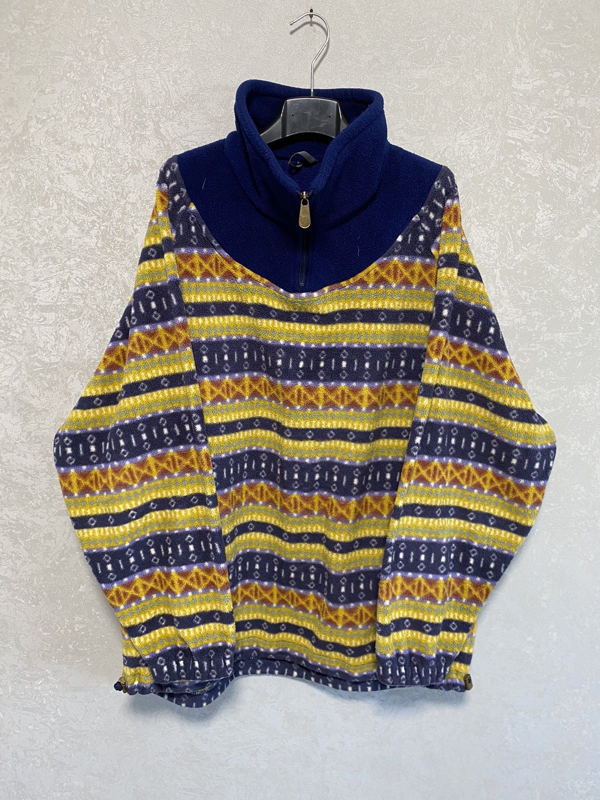 Vintage 80s Fjallraven Fleece Pullover Outdoor Polartec L