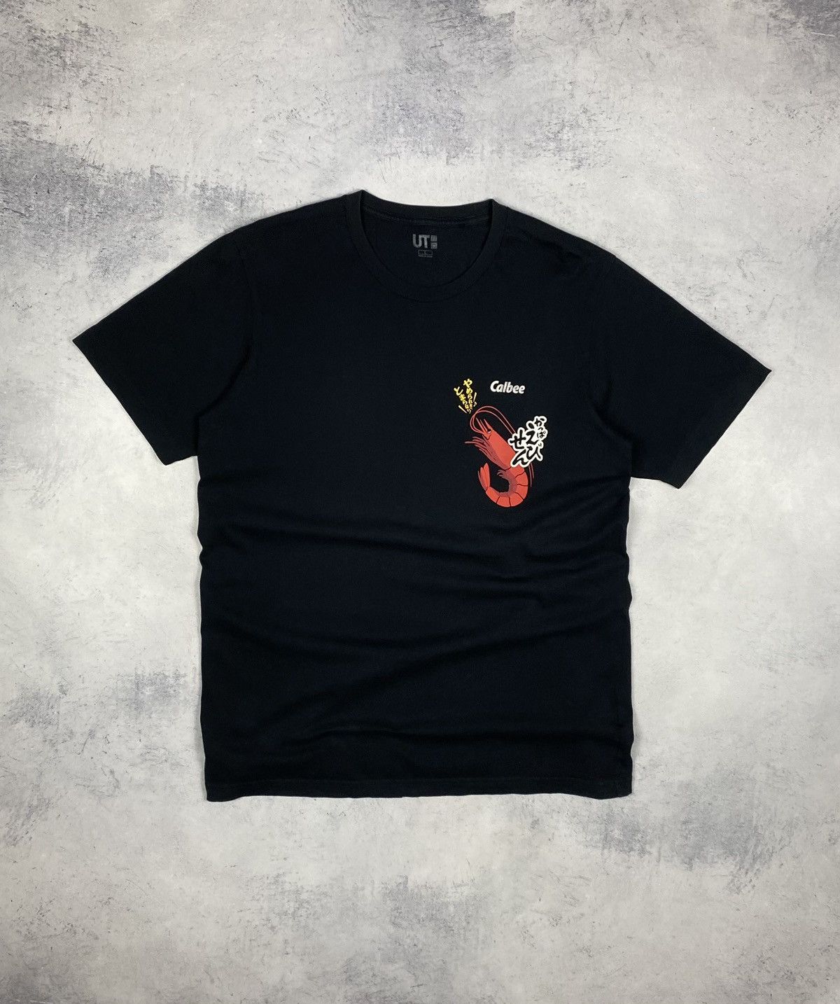Uniqlo Uniqlo x Calbee Designer shrimp Japanese T Shirt Size L Size US L / EU 52-54 / 3 - 2 Thumbnail