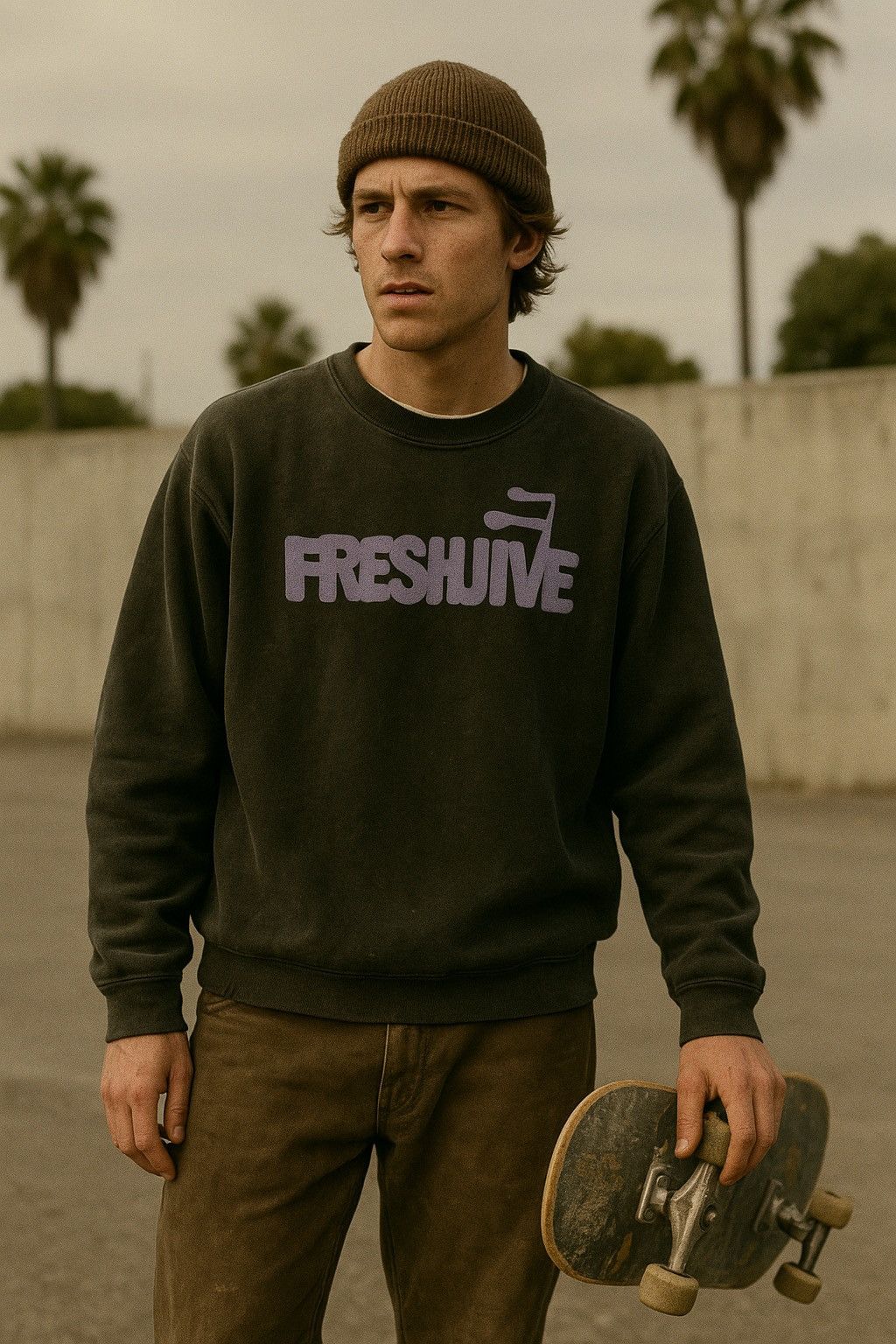 Freshjive 🔥 Freshjive RickKlotz Vintage Black Distressed Streetwear Size US L / EU 52-54 / 3 - 1 Thumbnail