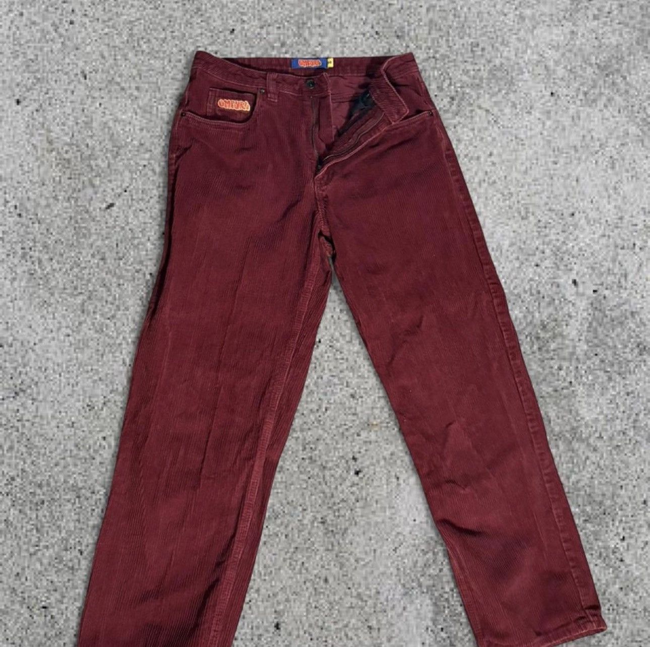 Empyre Burgundy Corduroy Straight Leg Empyre Pants Size US 30 / EU 46 - 1 Thumbnail