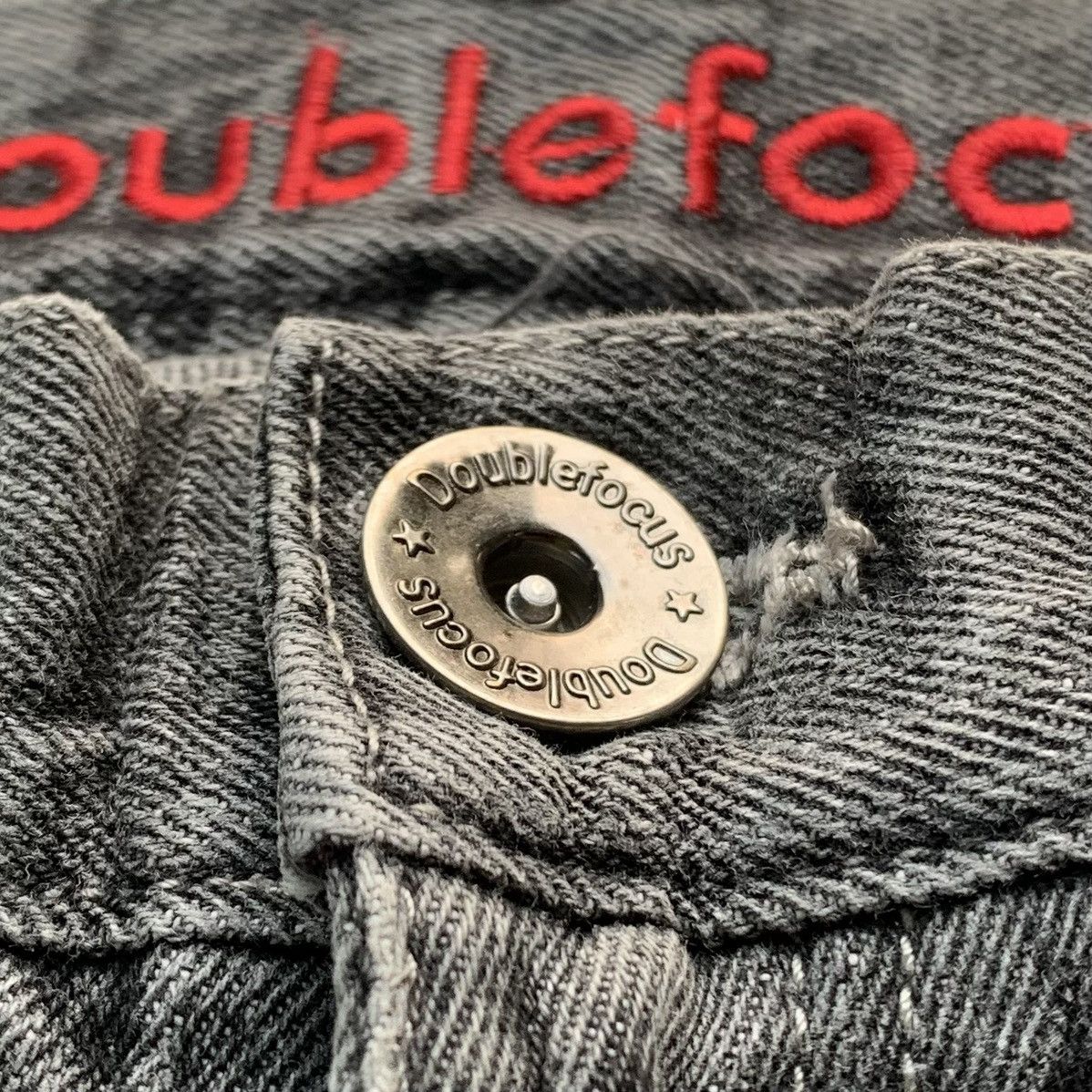 If Six Was Nine × Japanese Brand × Vintage Vintage DoubleFocus Double Waist Artisan Jeans Multi Zippers Size US 30 / EU 46 - 5 Thumbnail