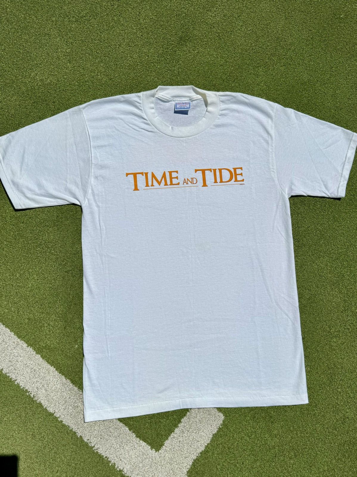 All Sport × Vintage 1999 Time And Tide Vintage Movie Promo T-Shirt Size US L / EU 52-54 / 3 - 2 Thumbnail