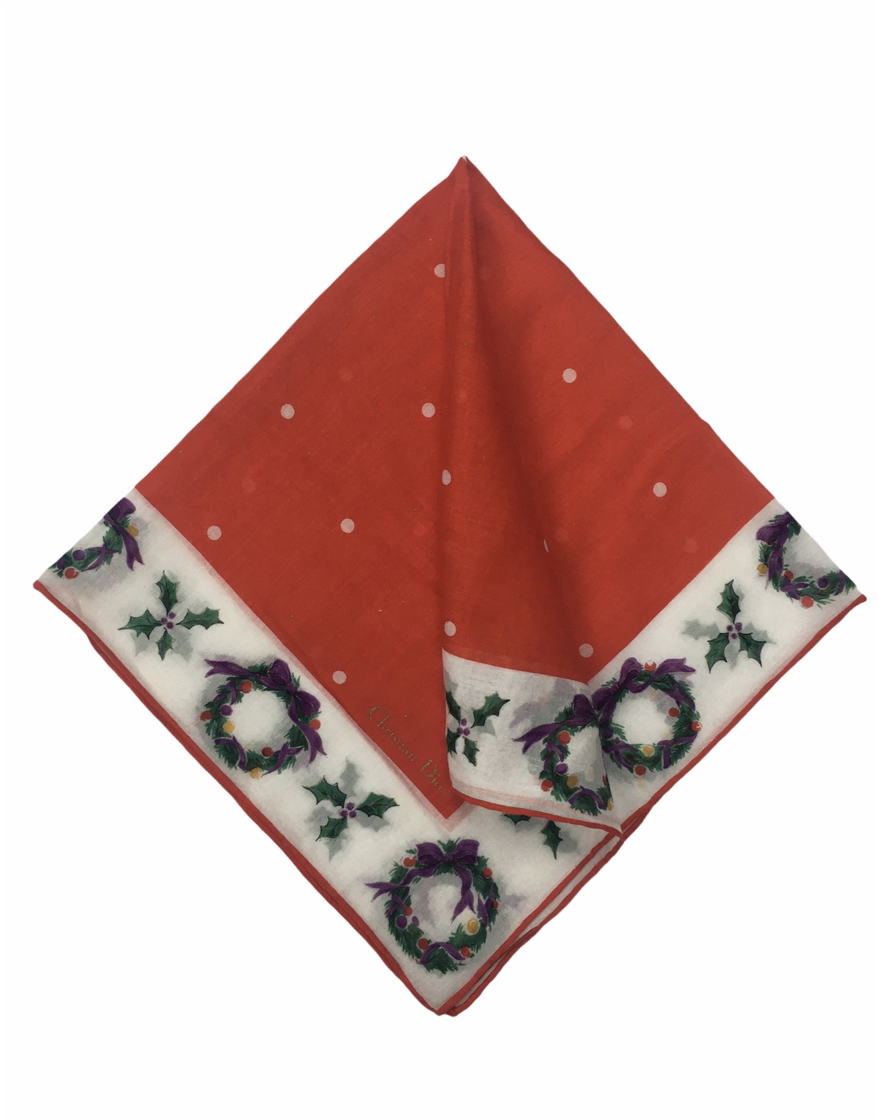 Christian Dior Monsieur Christian Dior Handkerchief Bandana Neckerchief - HKC0010 Size ONE SIZE - 1 Thumbnail