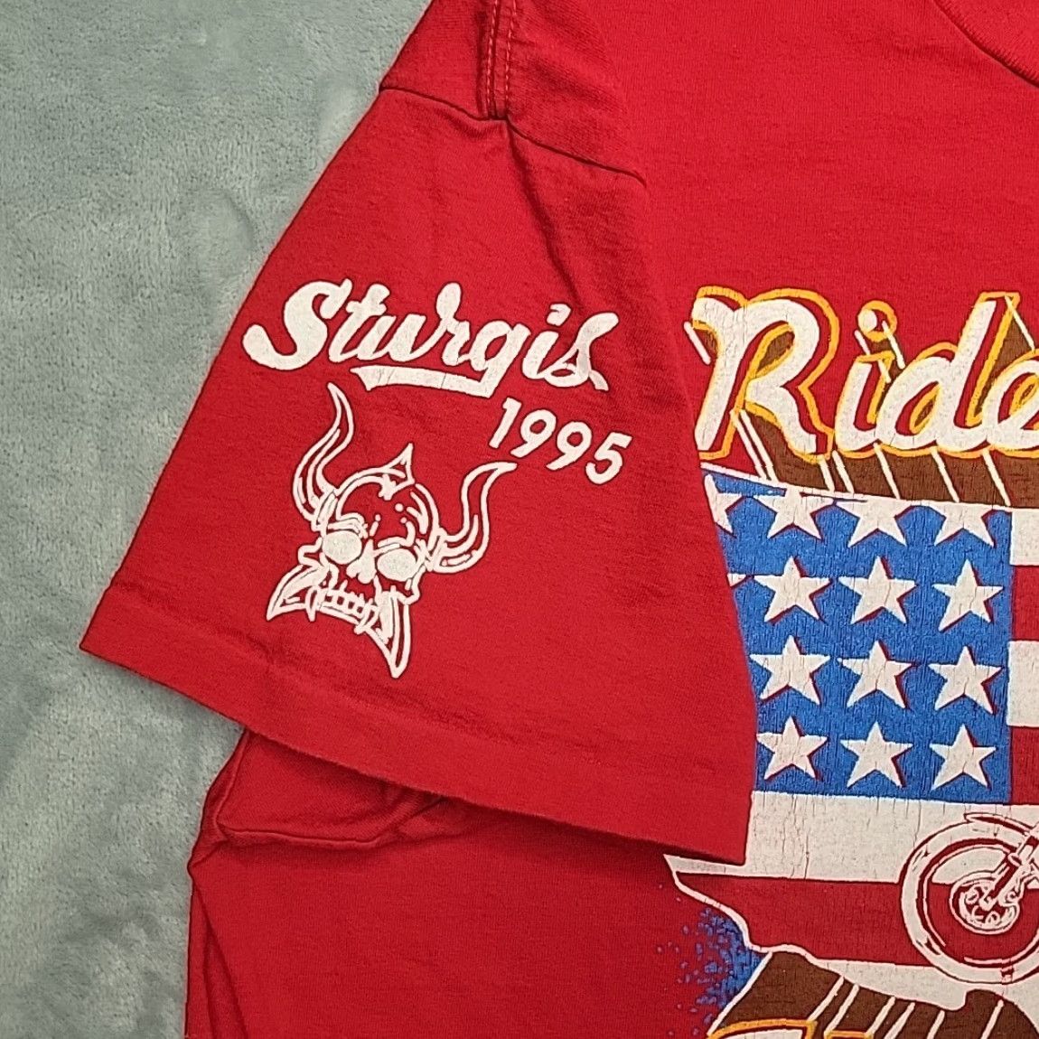 Vintage VINTAGE Sturgis Shirt Mens XL Red 1995 55Th Biker Rally South Dakota Made in USA Shirt Mens XL Red 1995 55Th Biker Rally South Dakota Made in USA Size US XL / EU 56 / 4 - 5 Thumbnail