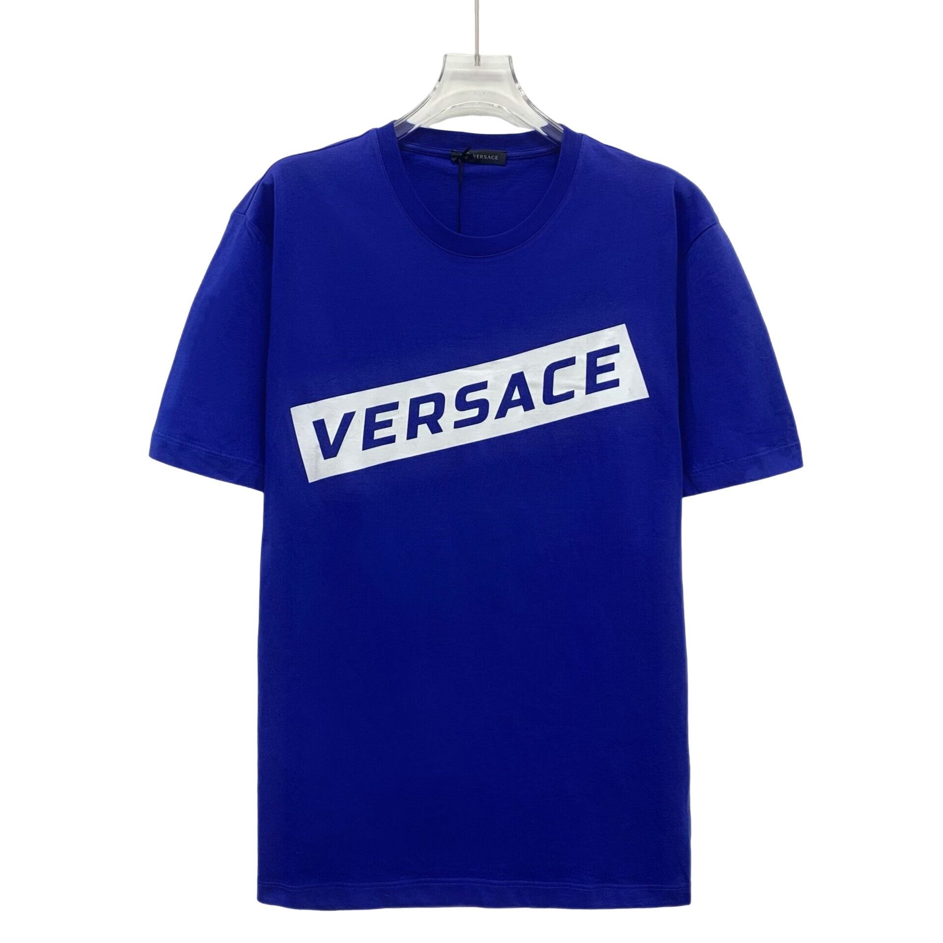 Versace Versace Logo Print Short Sleeve T-Shirt Size M Size US M / EU 48-50 / 2 - 1 Thumbnail