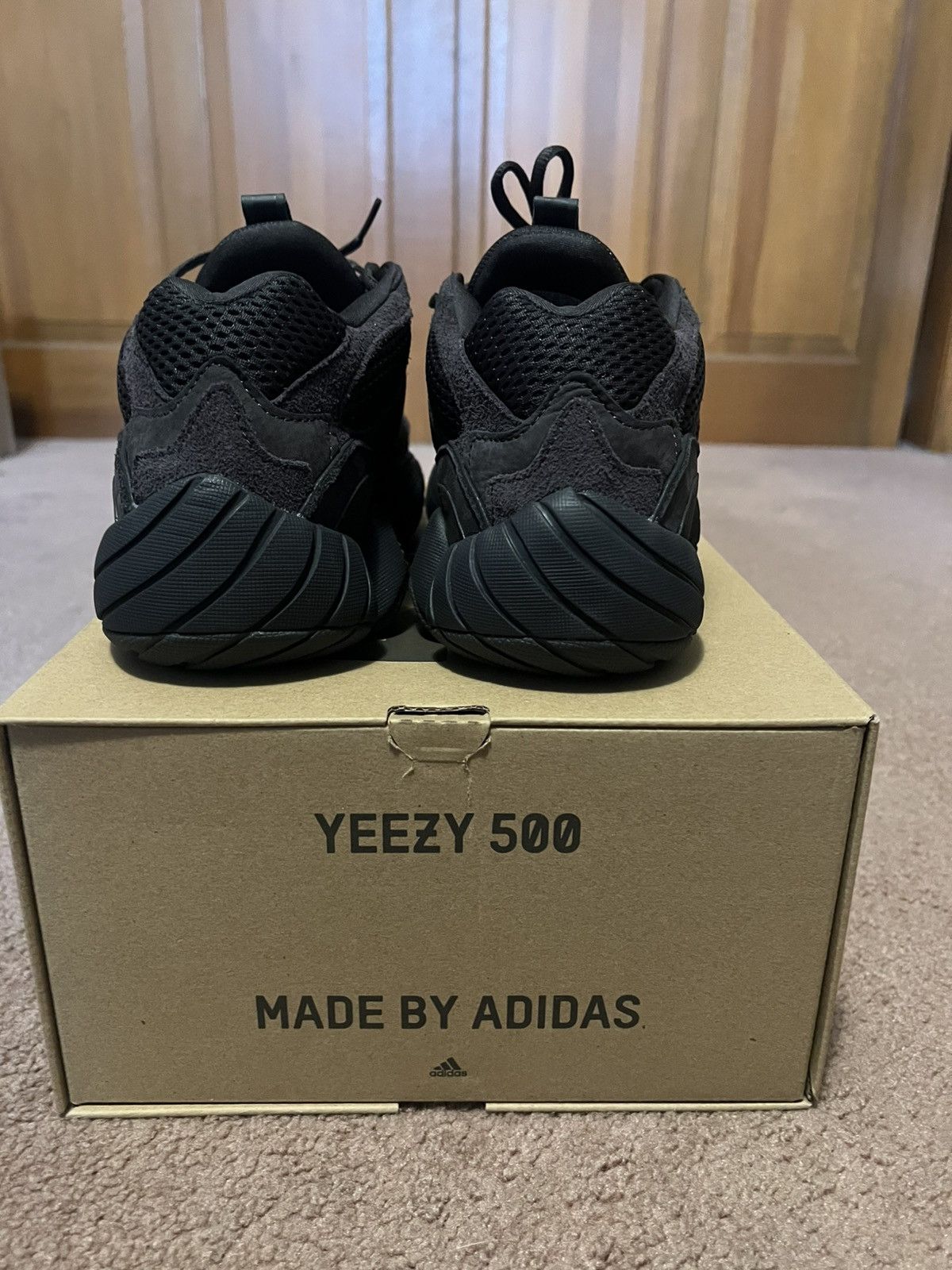 Yeezy Yeezy 500 Utility Black (2023) Size US 12 / EU 45 - 7 Thumbnail
