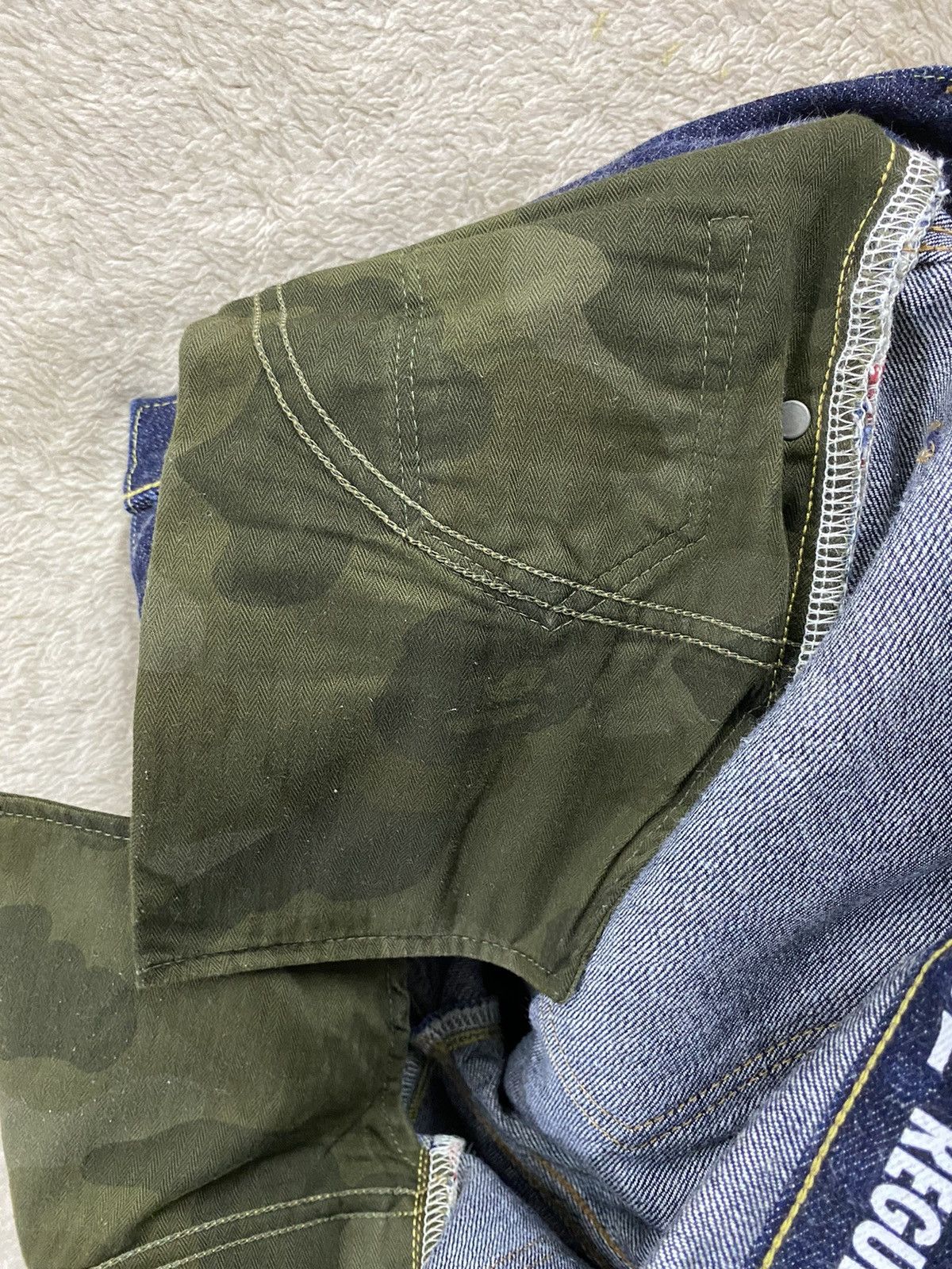 Bape BAPE STA X BAPE SHARK SELVEDGE JEANS Size US 32 / EU 48 - 11 Thumbnail