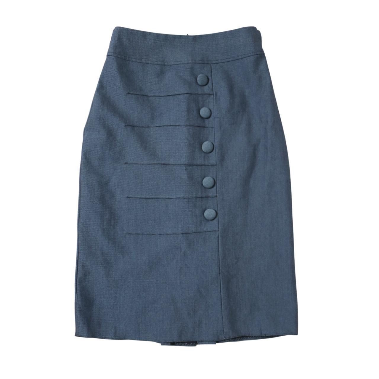 Issey Miyake 00s Issey Miyake midi skirt Size 25" / US 0 / IT 36 - 1 Thumbnail