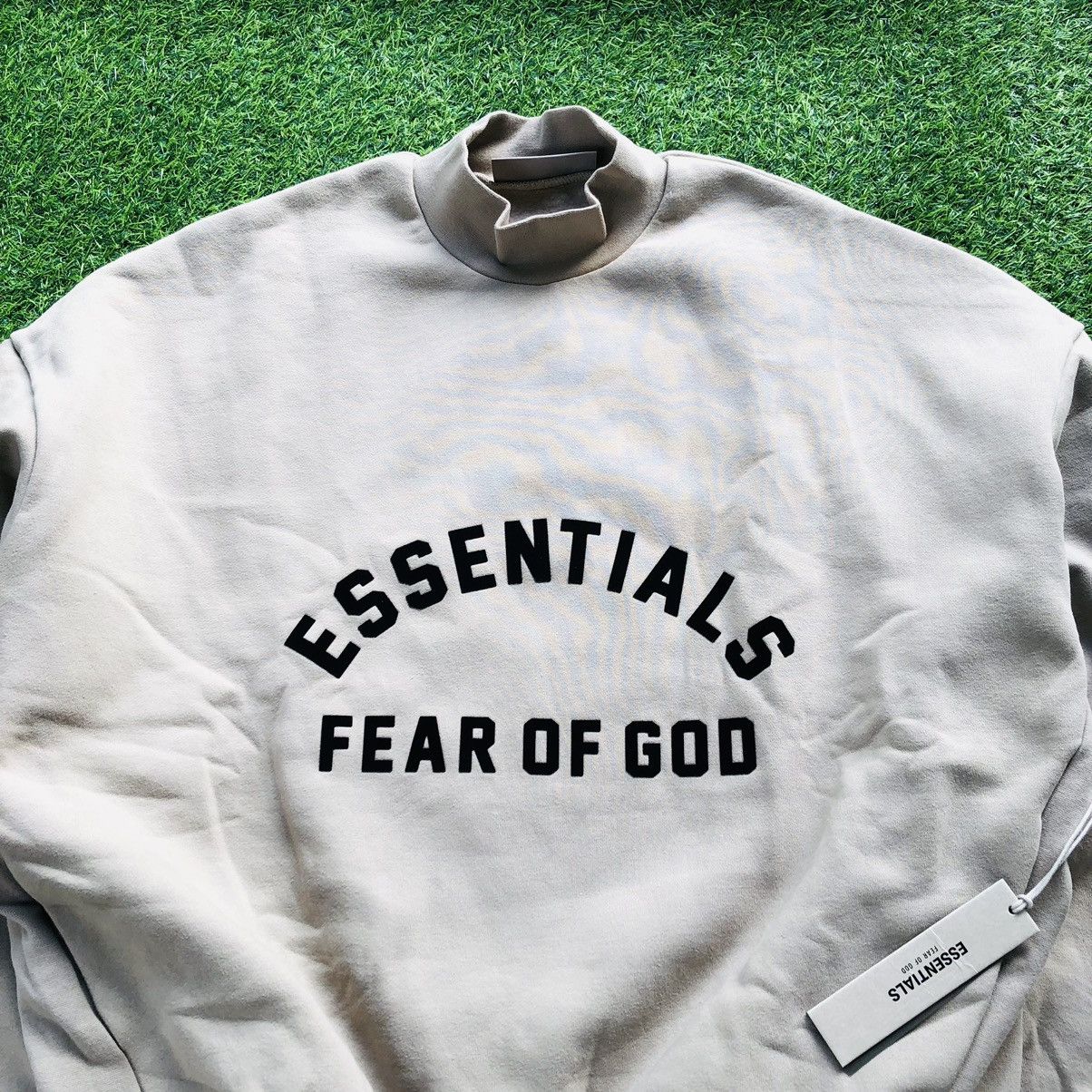 Essentials × Fear of God Fear of God Essentials FW23 Dusty Beige Crewneck Size US XXL / EU 58 / 5 - 2 Thumbnail