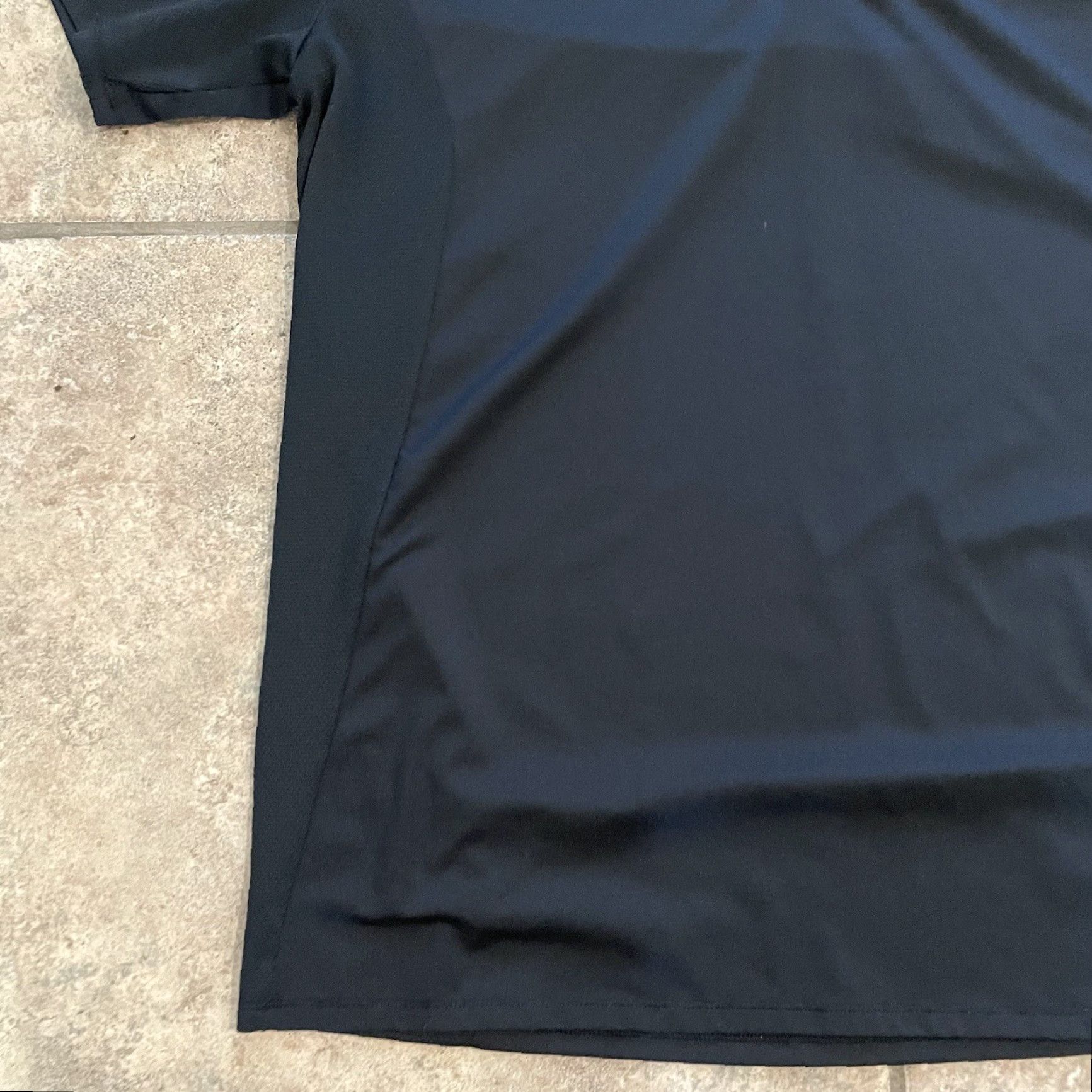 Adidas ADIDAS PureMotion CoolMax Black Athletic Polo Shirt Mens Size L Snap Button Size US L / EU 52-54 / 3 - 3 Thumbnail