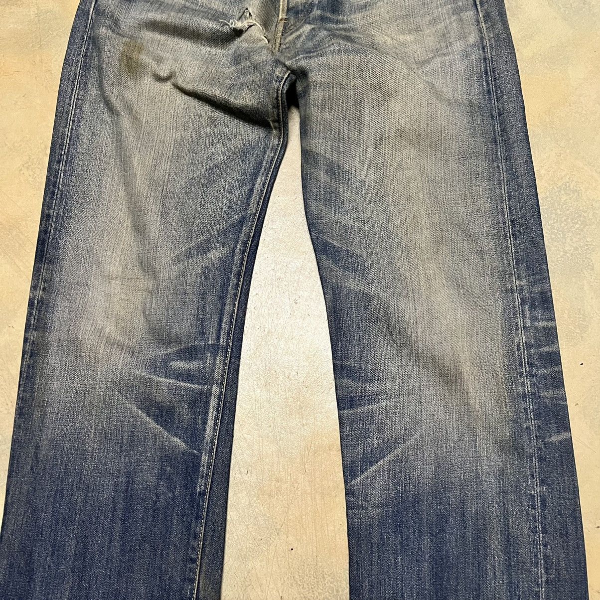 Levi's Vintage Levis Big E Lot 501 Selvedge Distressed Denim Jeans Size US 29 - 4 Thumbnail