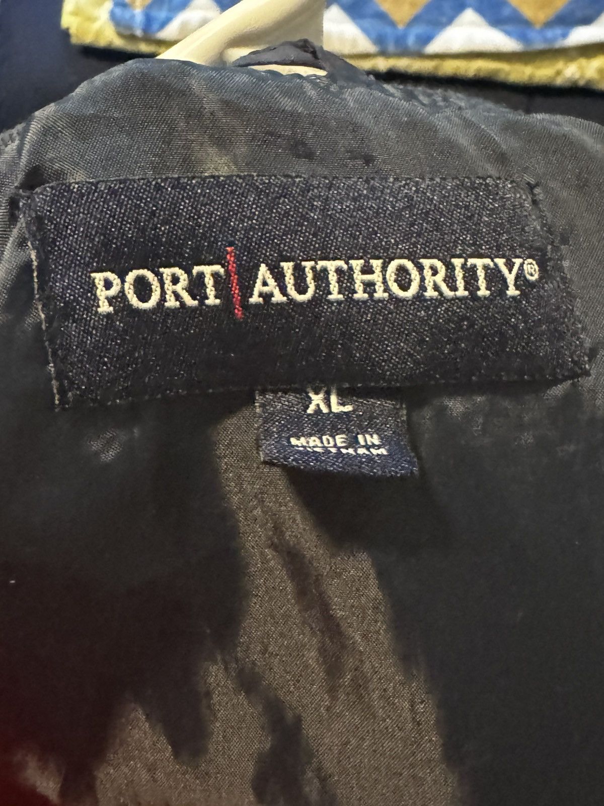 Port Authority Vintage NY Giants Pullover Windbreaker - Navy - Size XL Size US XL / EU 56 / 4 - 2 Thumbnail