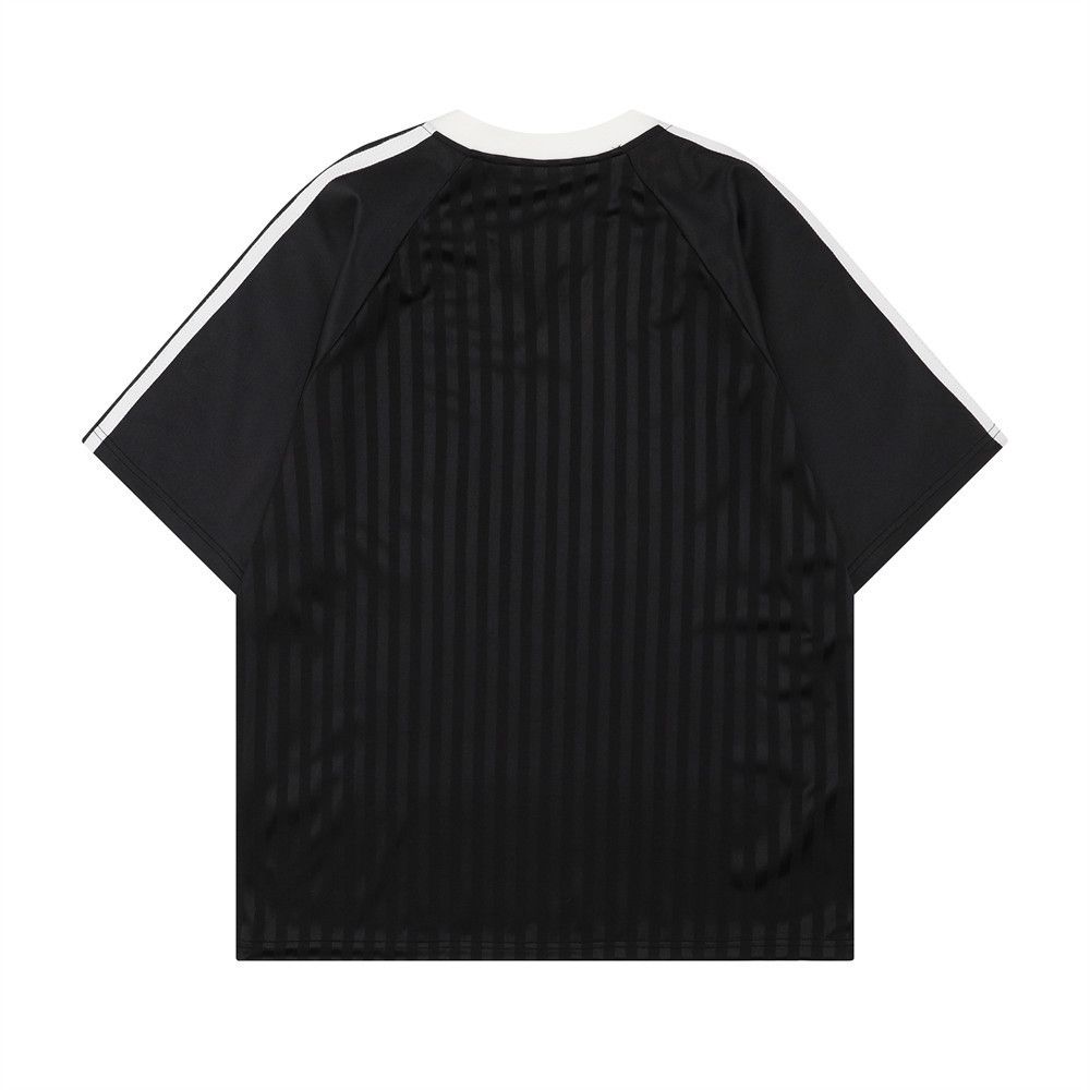 Japanese Brand × Vintage Men's street casual loose vertical letter print tee Size US M / EU 48-50 / 2 - 2 Thumbnail