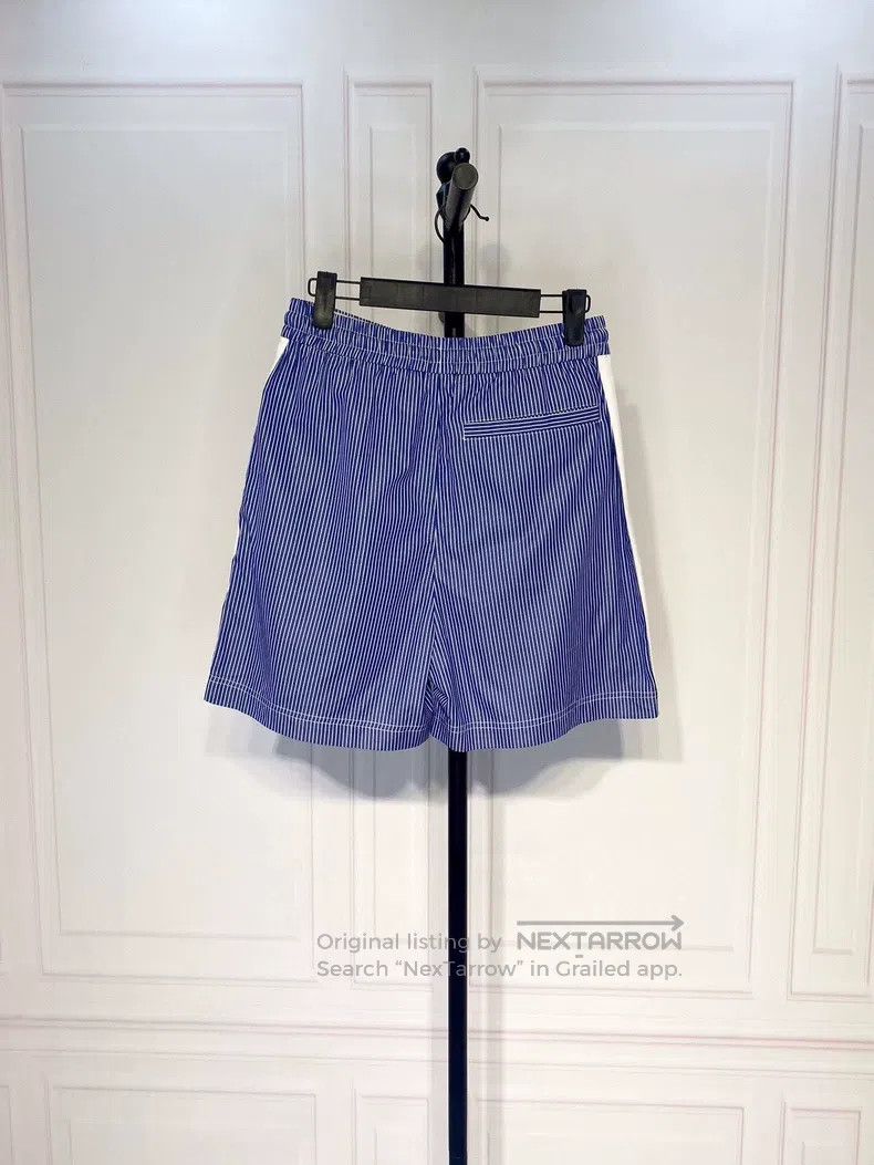 Loewe LOEWE size XS Blue and white striped shorts Size 42" / US 20 - 2 Thumbnail