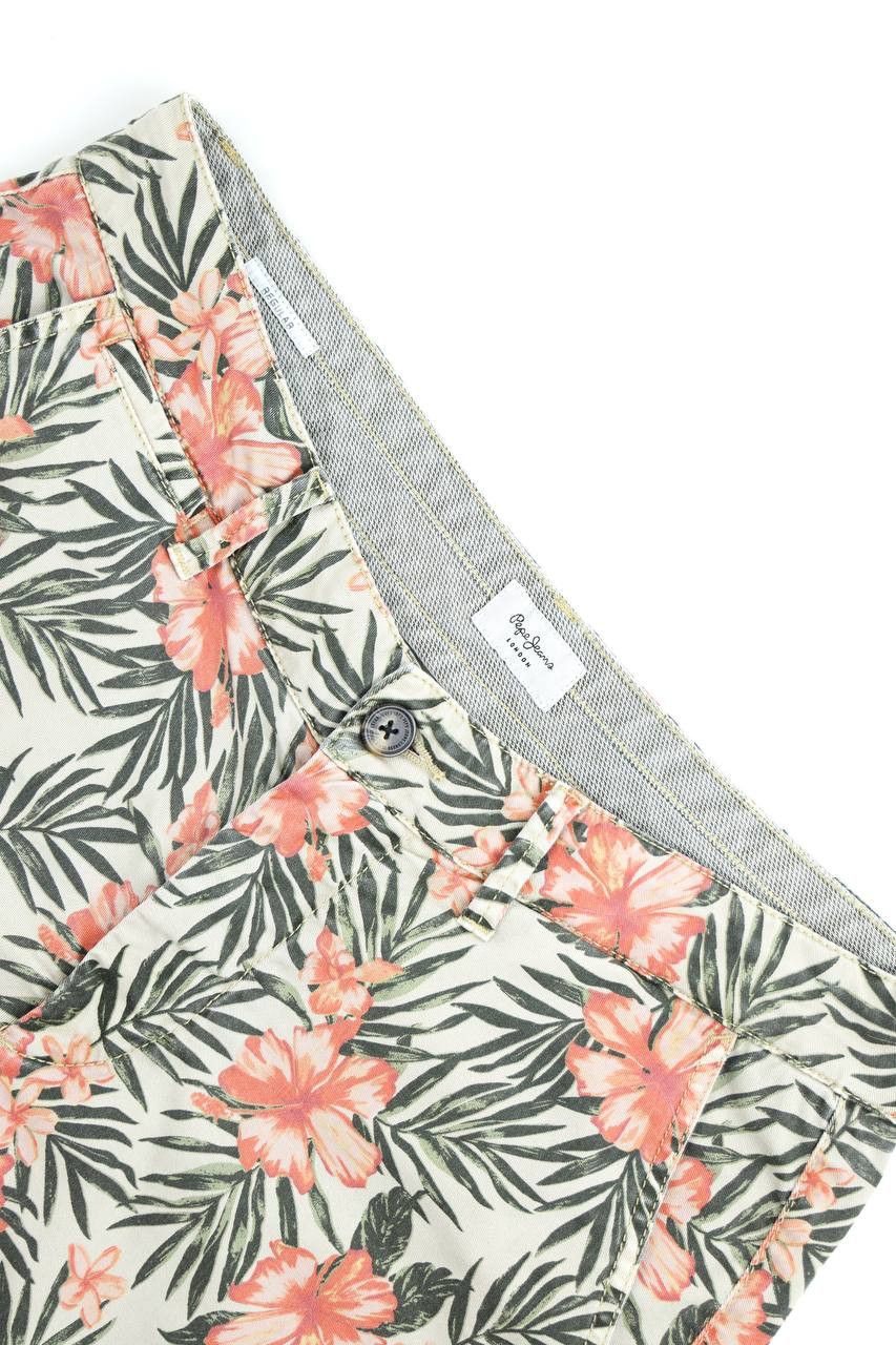 Pepe Jeans PEPE JEANS Printed chino shorts Size US 32 / EU 48 - 3 Thumbnail