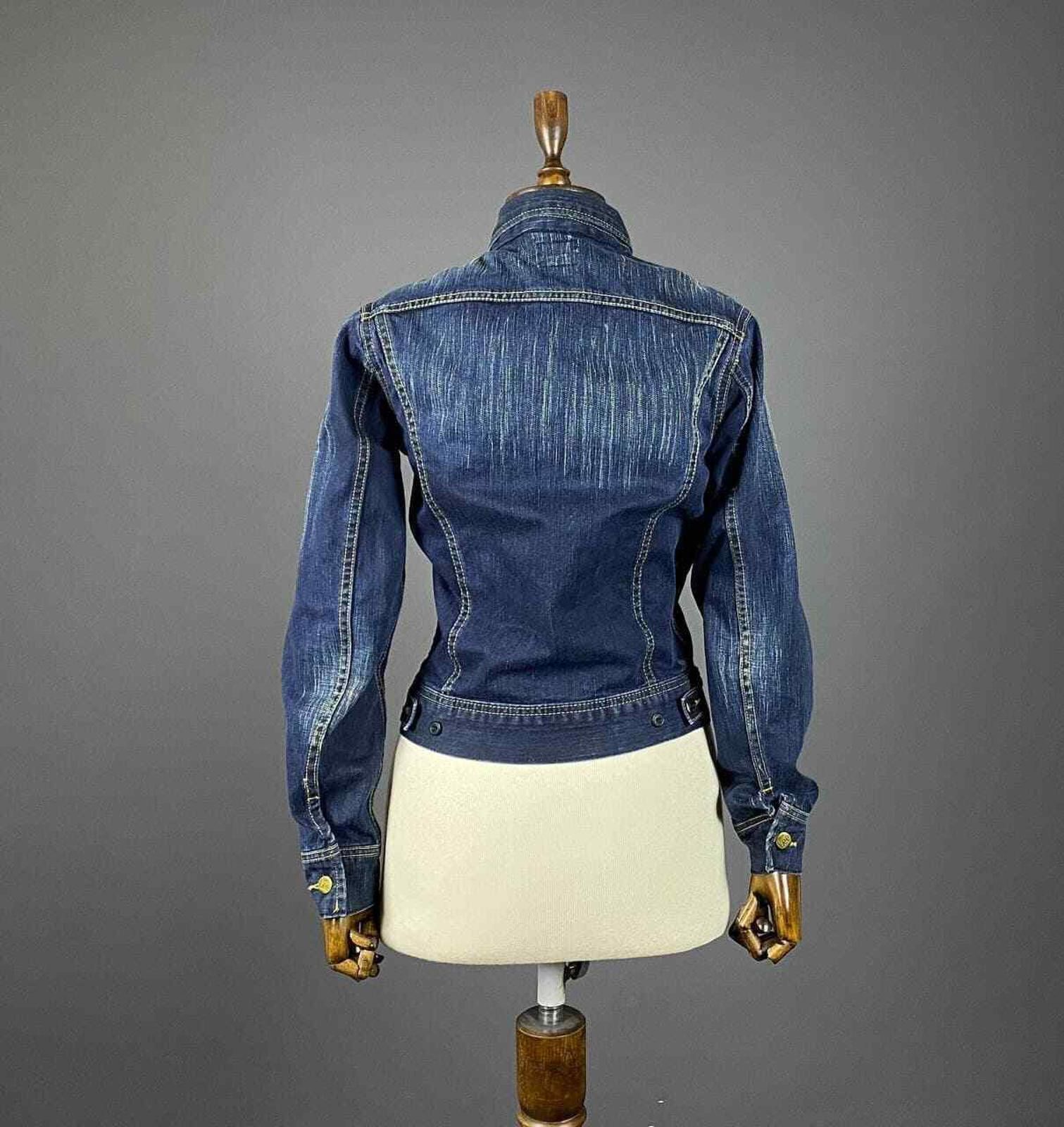 Lee Ladies Vintage Lee 101 J Blue Denim Jacket Size S Size S / US 4 / IT 40 - 7 Thumbnail