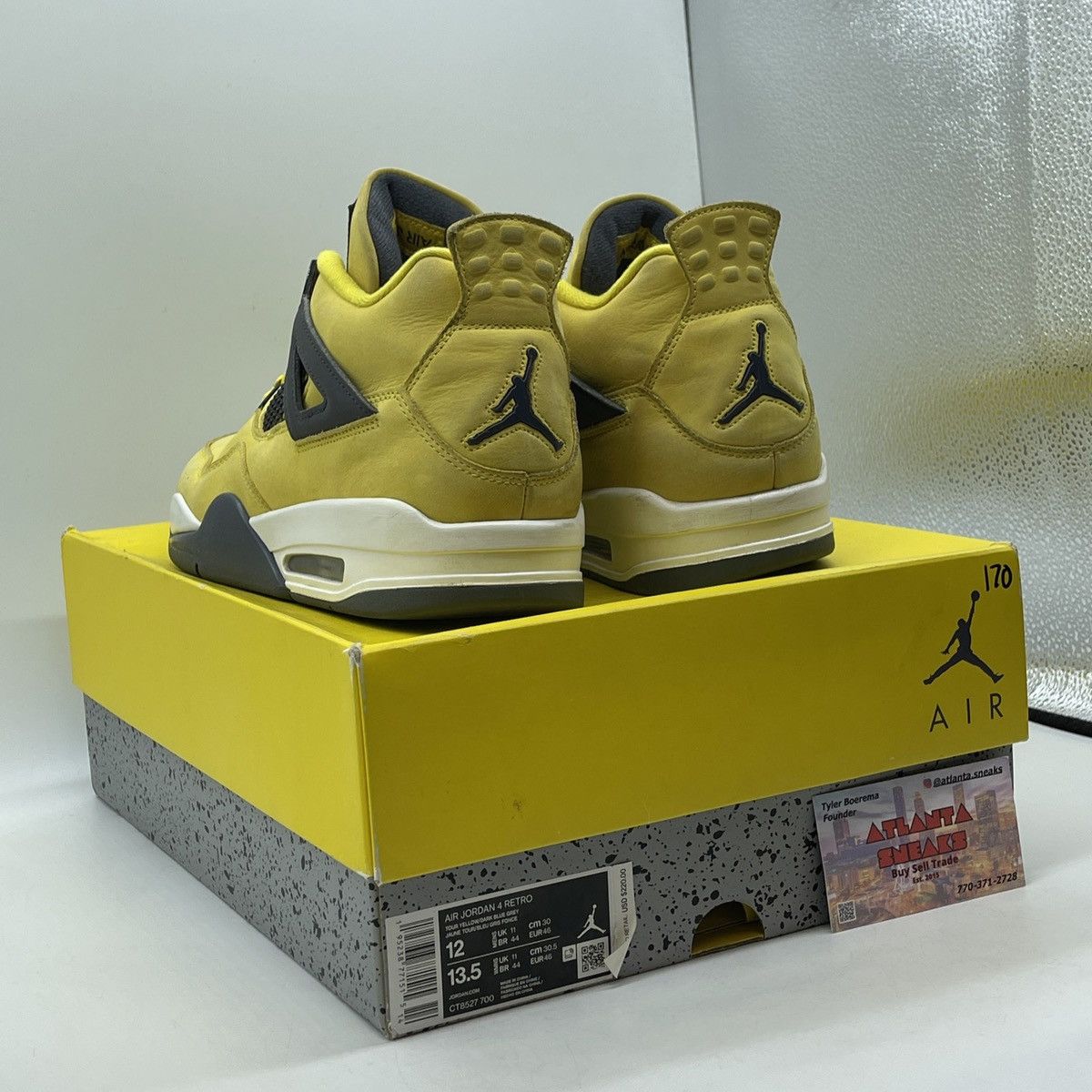 Jordan Brand Air Jordan 4 lightning Size US 12 / EU 45 - 4 Thumbnail