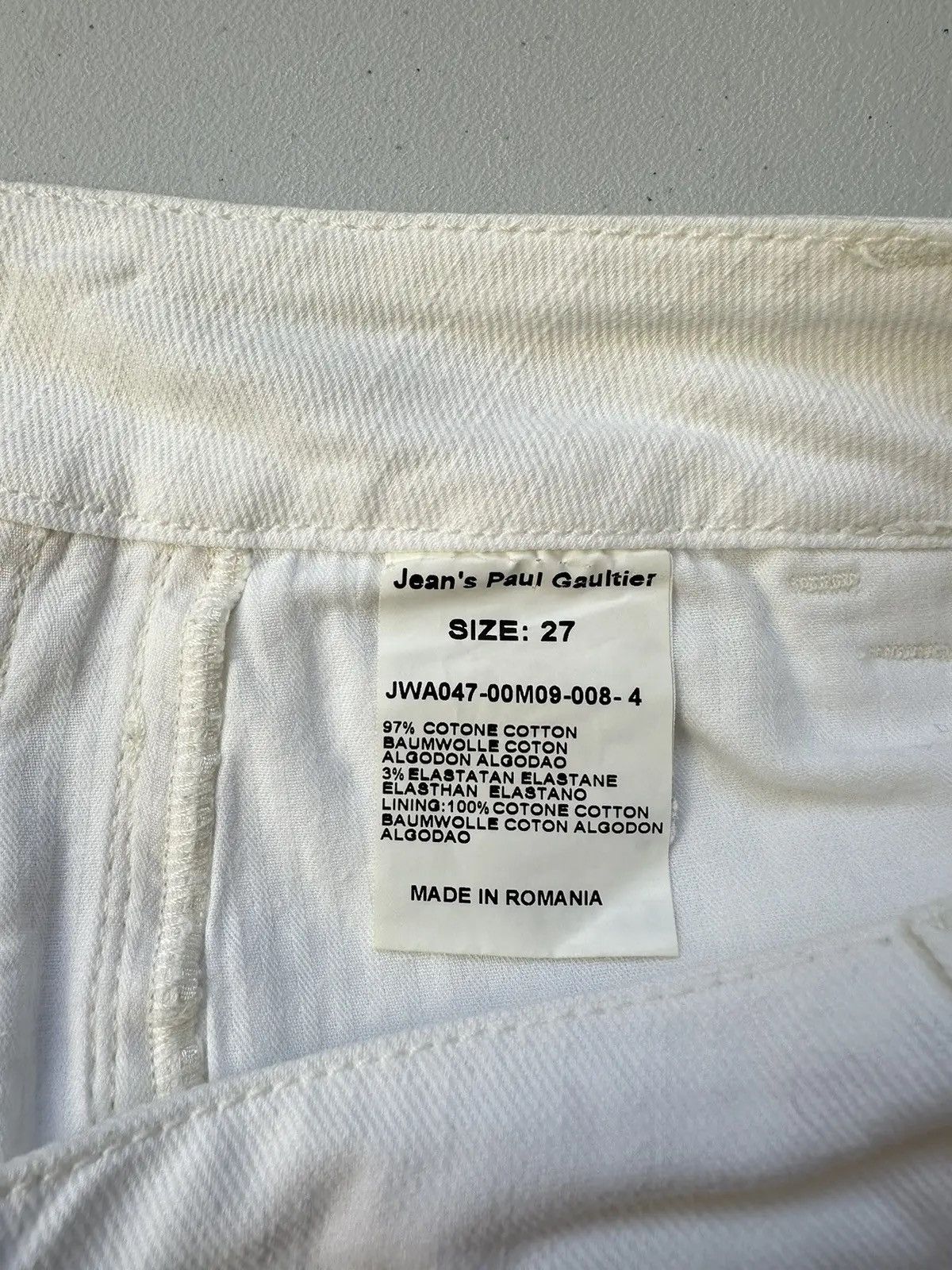 Jean Paul Gaultier Vintage Y2k Jean Paul Gaultier Jeans Pants Size 27" / US 4 / IT 40 - 9 Thumbnail