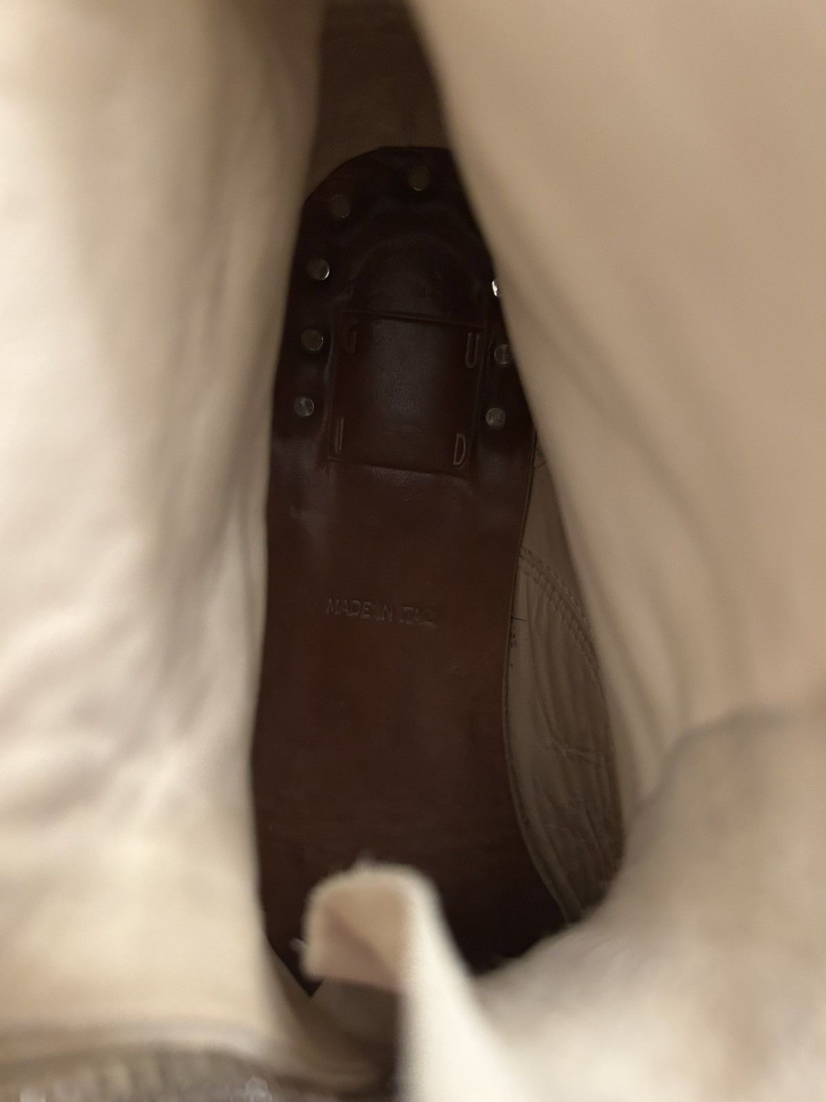 Designer × Guidi × Vintage Guidi 210 White/Tan Size US 7 / EU 40 - 7 Thumbnail