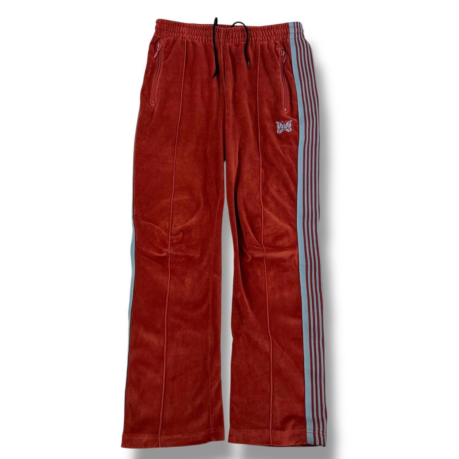 Needles Needles Orange & Blue Velour Sweatpants Size US 30 / EU 46 - 2 Thumbnail