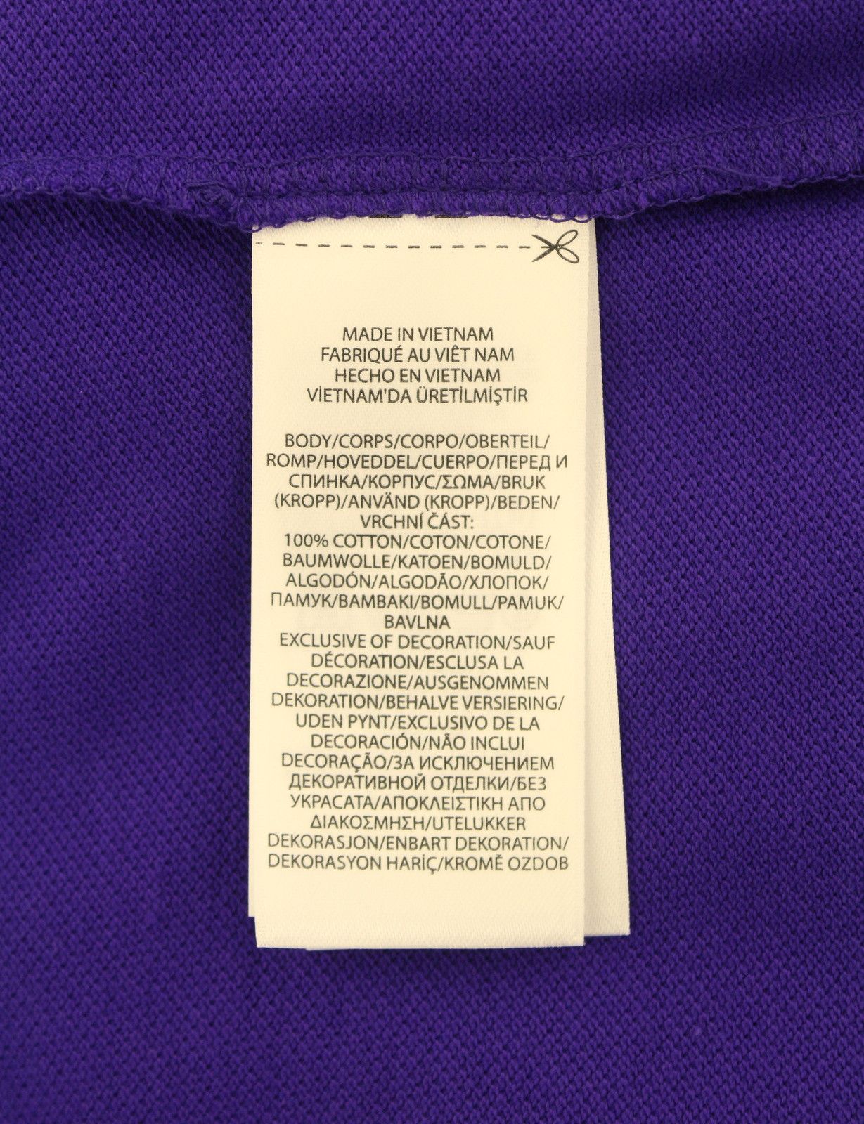 Ralph Lauren SLIM FIT L Purple Cotton Embroidered Logo 87876 Size US L / EU 52-54 / 3 - 10 Thumbnail