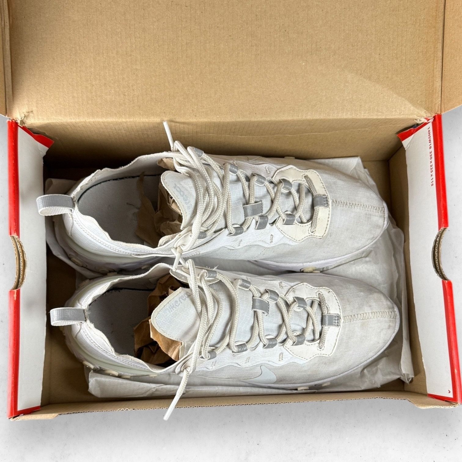 Nike Nike React Element 55 in White Men's 10 Women's 11.5 Size US 10 / EU 43 - 3 Thumbnail