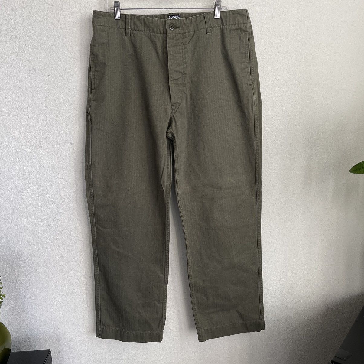8.15 August Fifteenth 8.15 August Fifteenth New York 5 Pocket Button Fly Pants Size US 36 / EU 52 - 1 Thumbnail