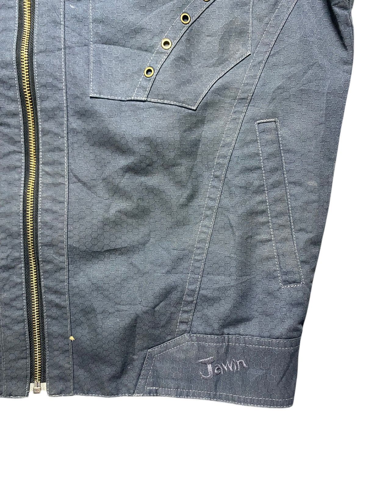 Japanese Brand VINTAGE JACKET JAWIN ZIPPER WORKSHIRT Size US L / EU 52-54 / 3 - 5 Thumbnail